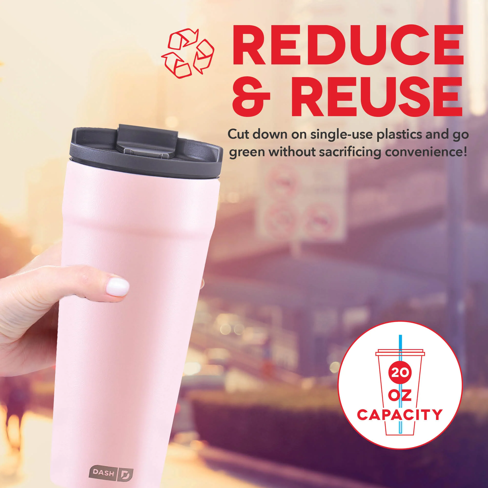 2-in-1 Spill-Proof Insulated Tumbler - Image 22