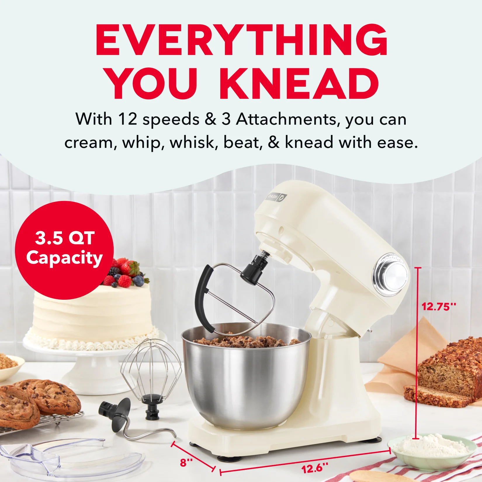 3.5 Qt Tilt Head Stand Mixer - Image 10