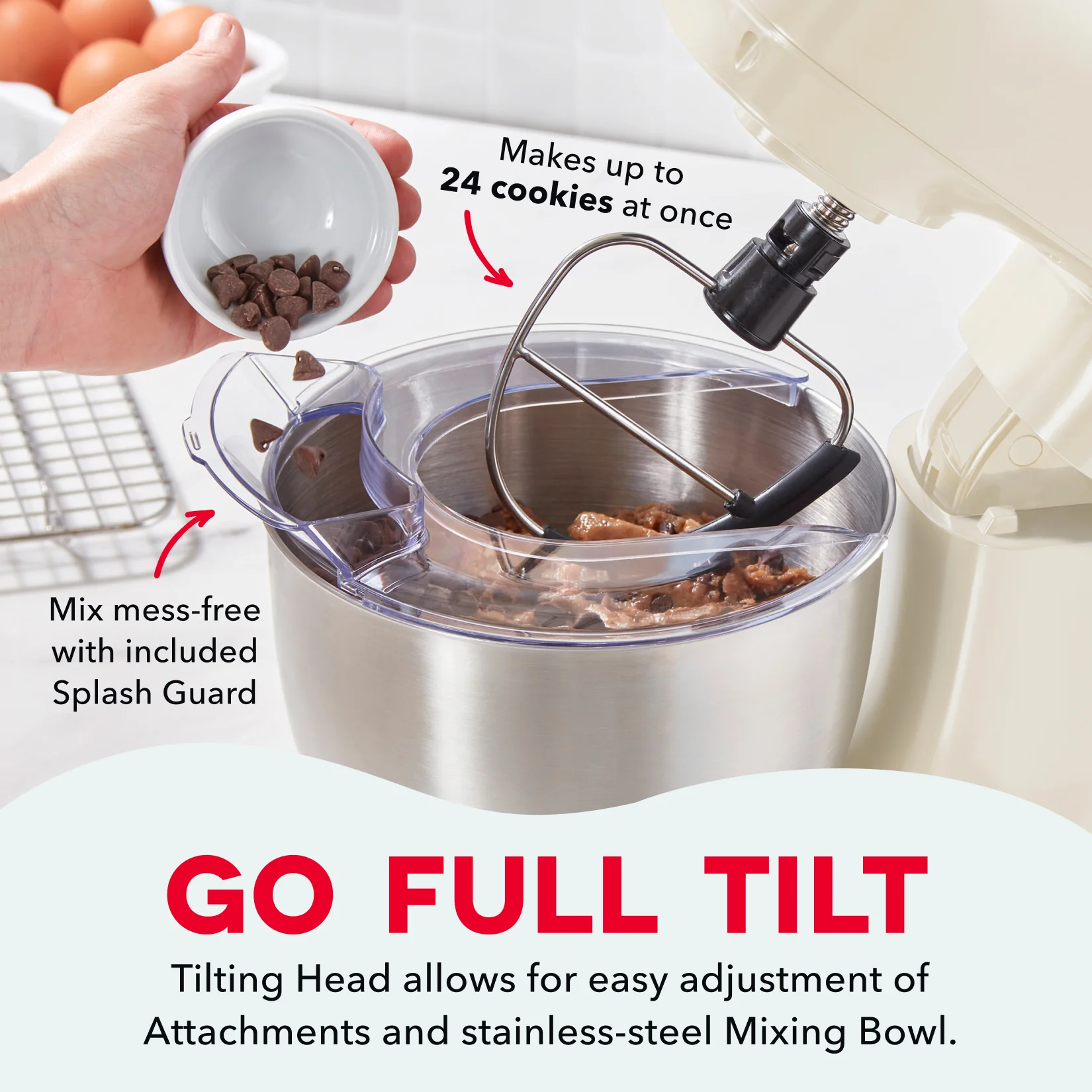 3.5 Qt Tilt Head Stand Mixer - Image 13
