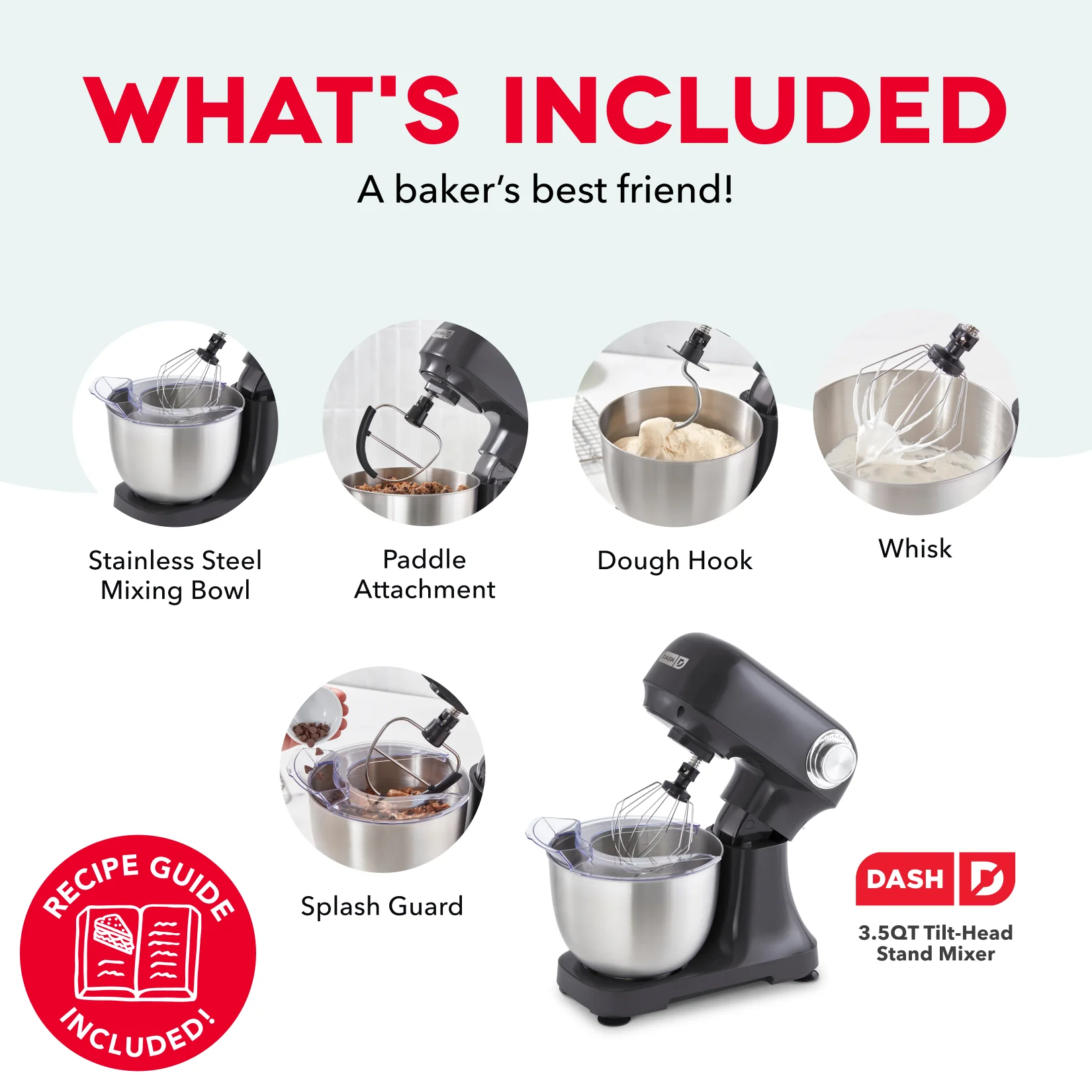 3.5 Qt Tilt Head Stand Mixer - Image 18