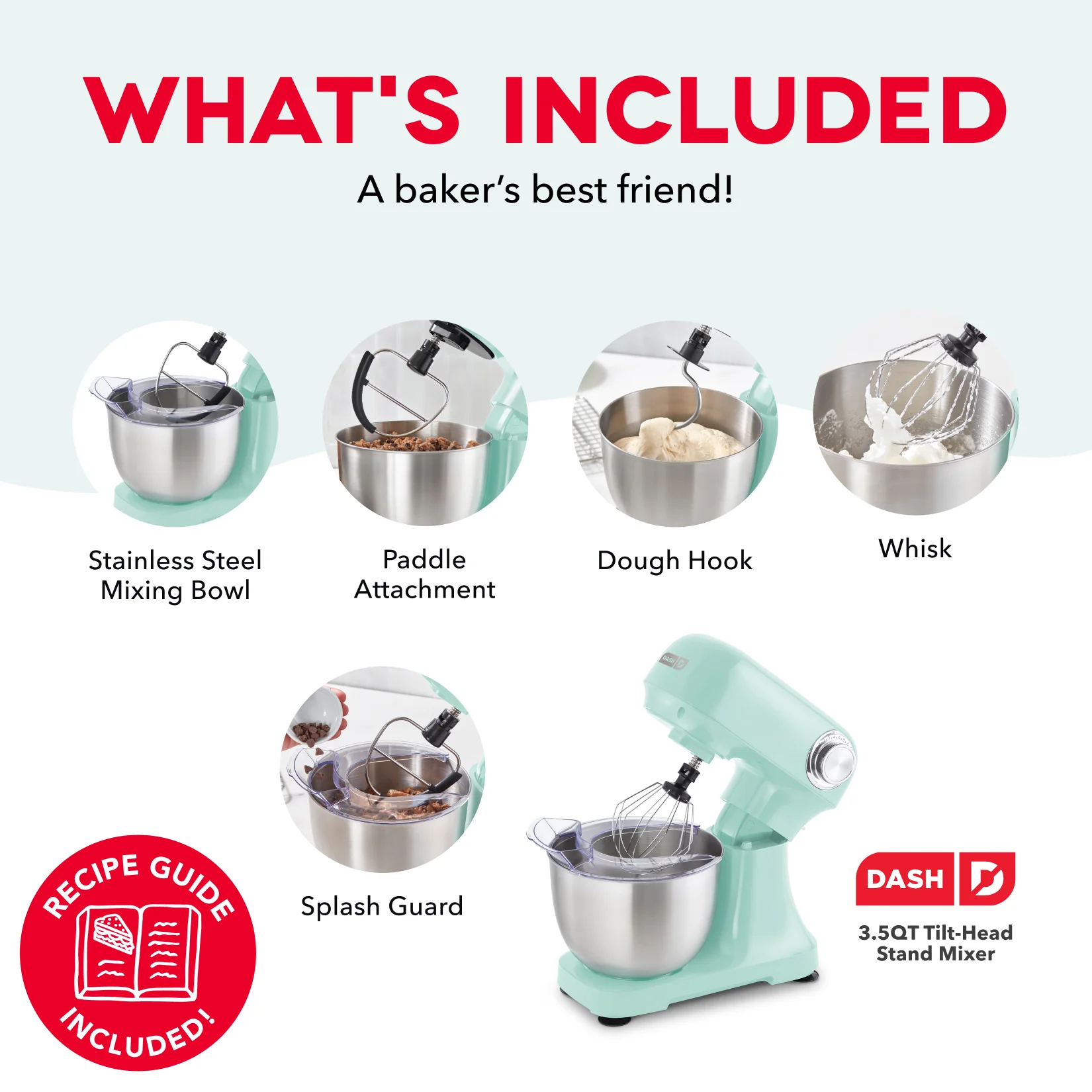 3.5 Qt Tilt Head Stand Mixer - Image 6