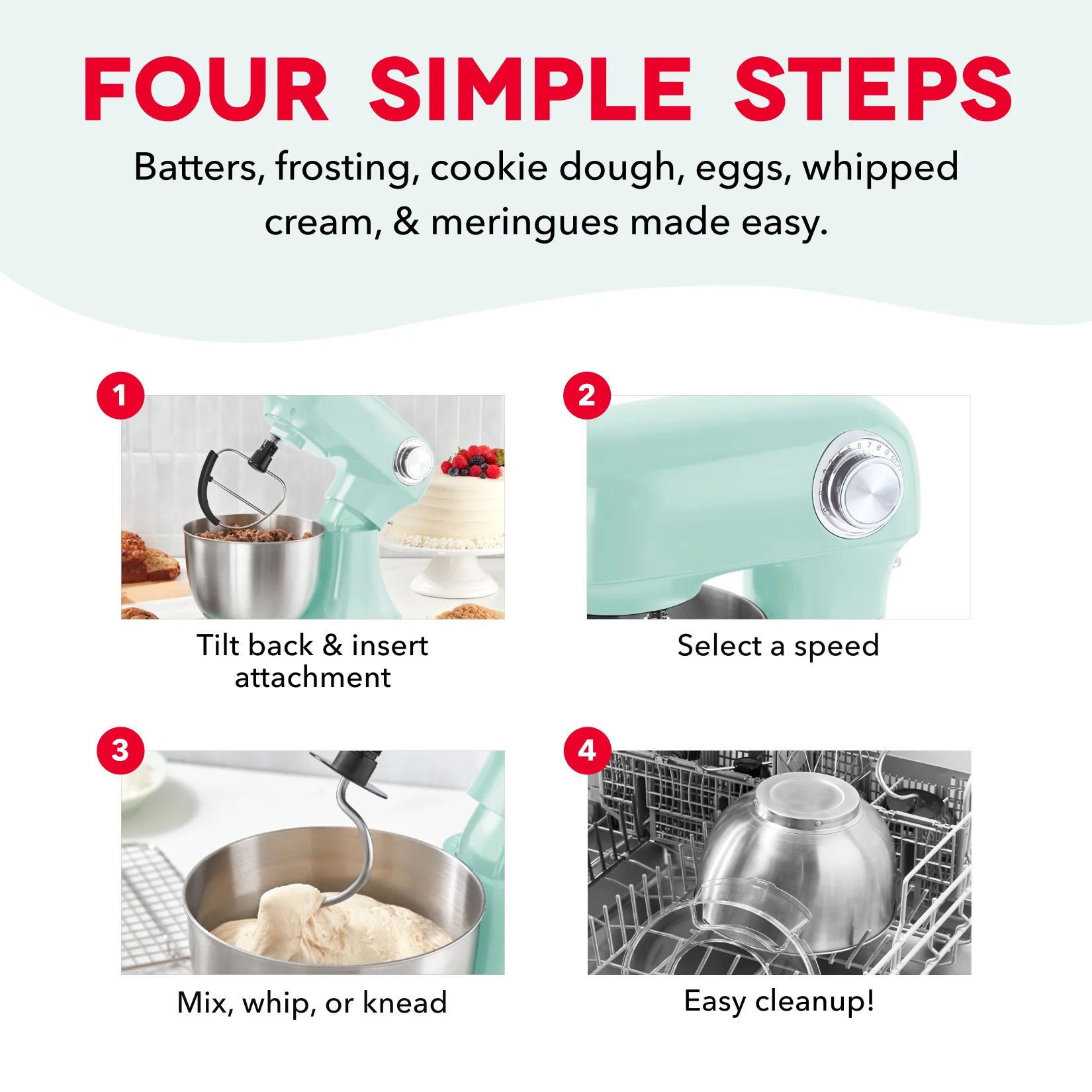 3.5 Qt Tilt Head Stand Mixer - Image 8