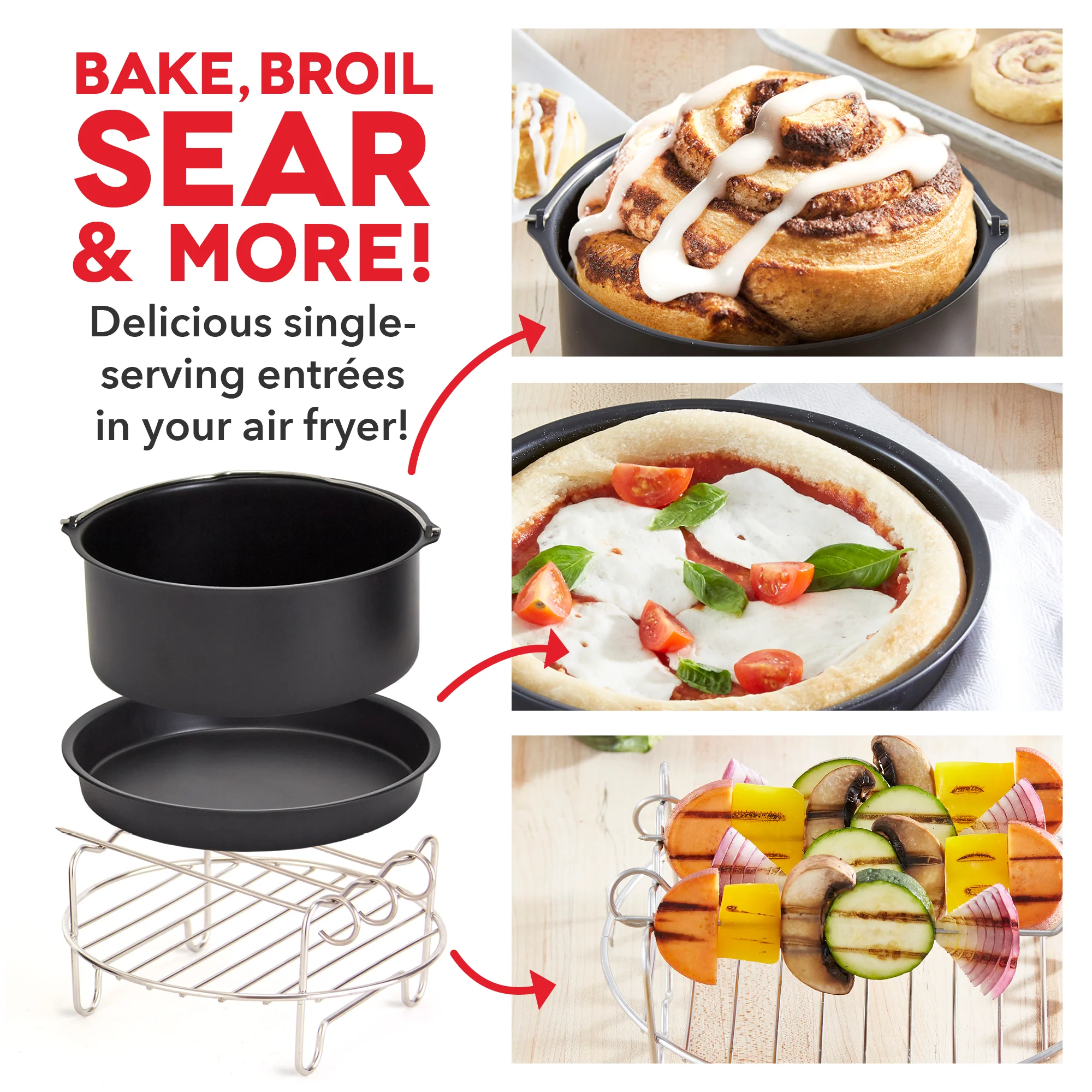 3QT Air Fryer Accessories - Image 6