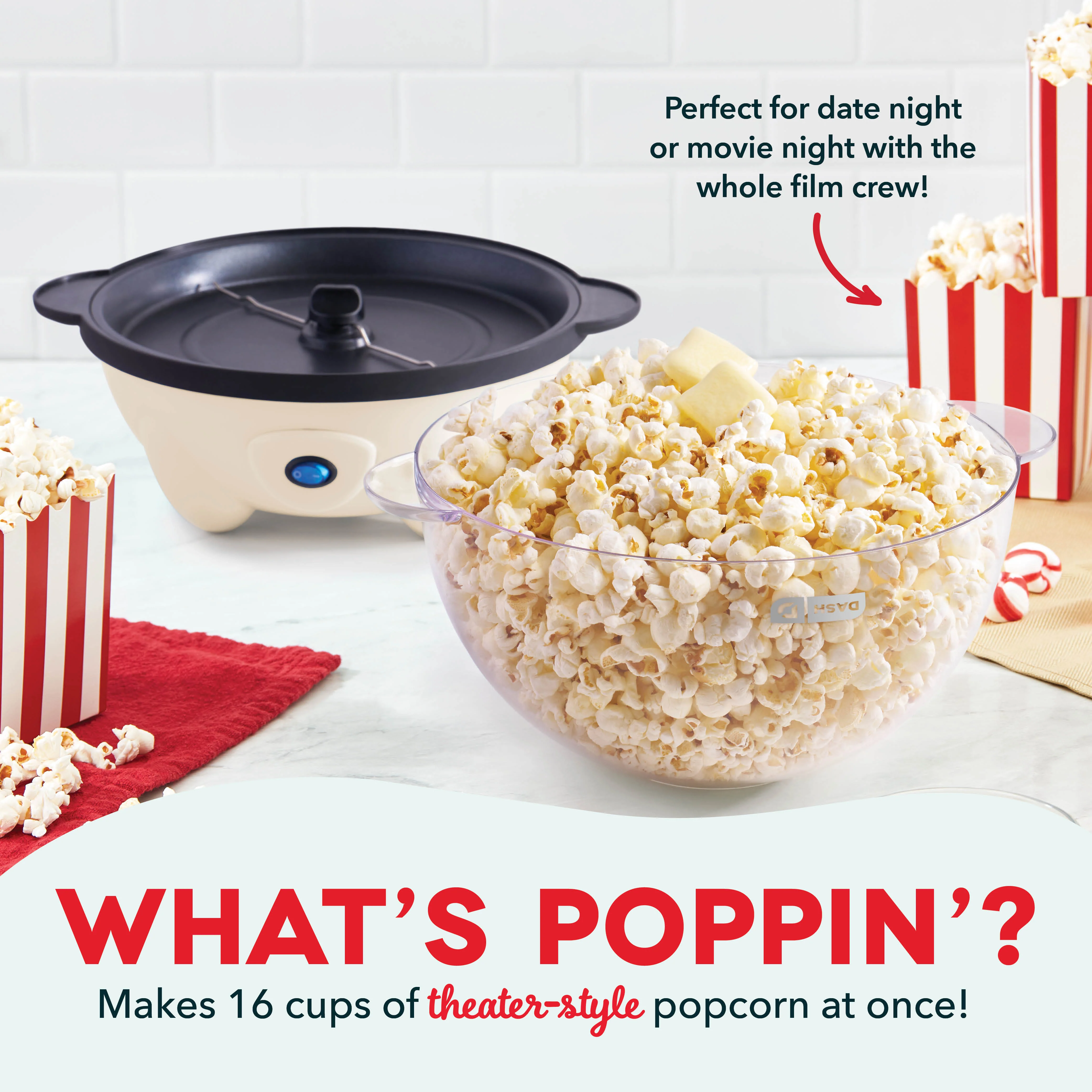4.5qt Stirring Popcorn Maker - Image 2