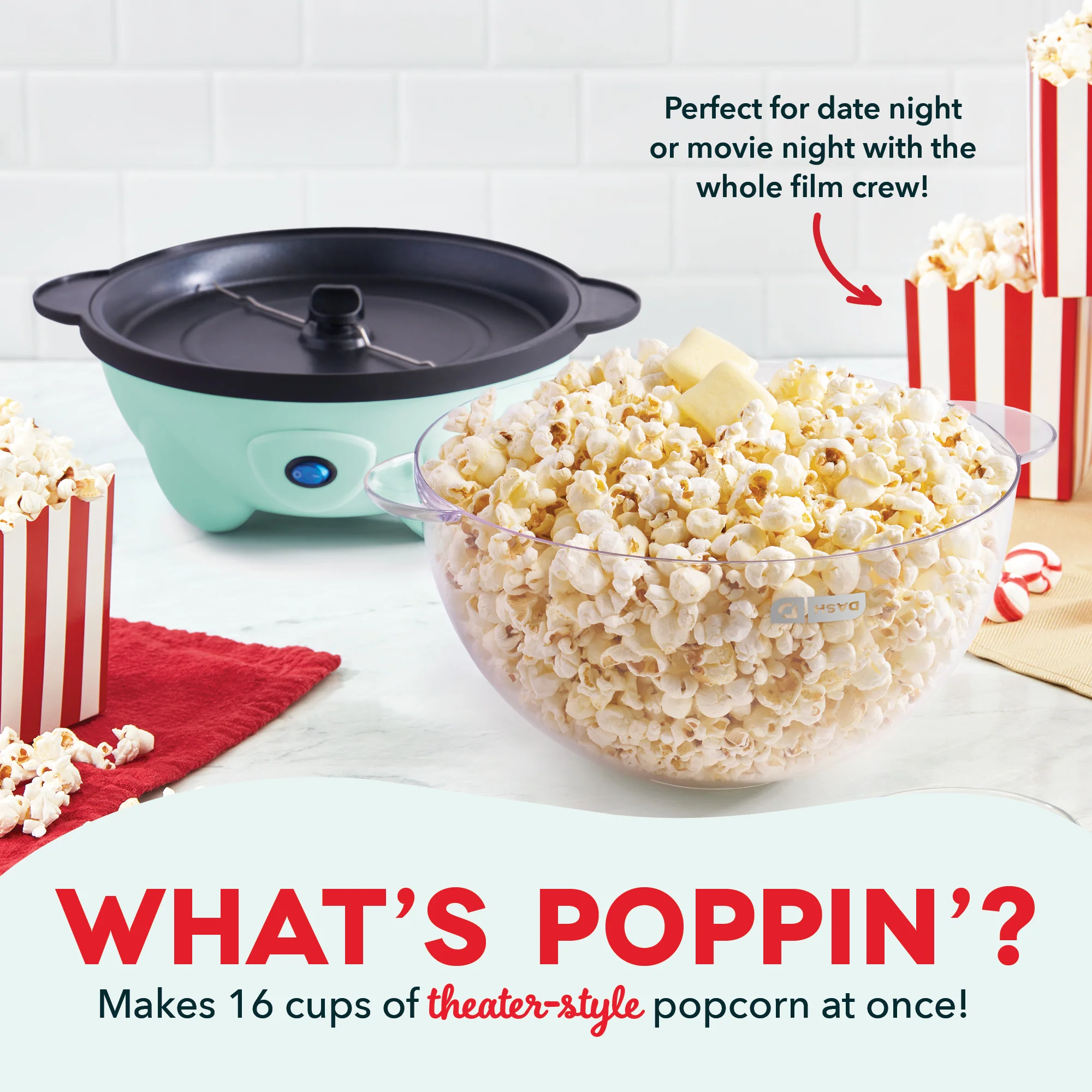 4.5qt Stirring Popcorn Maker - Image 8