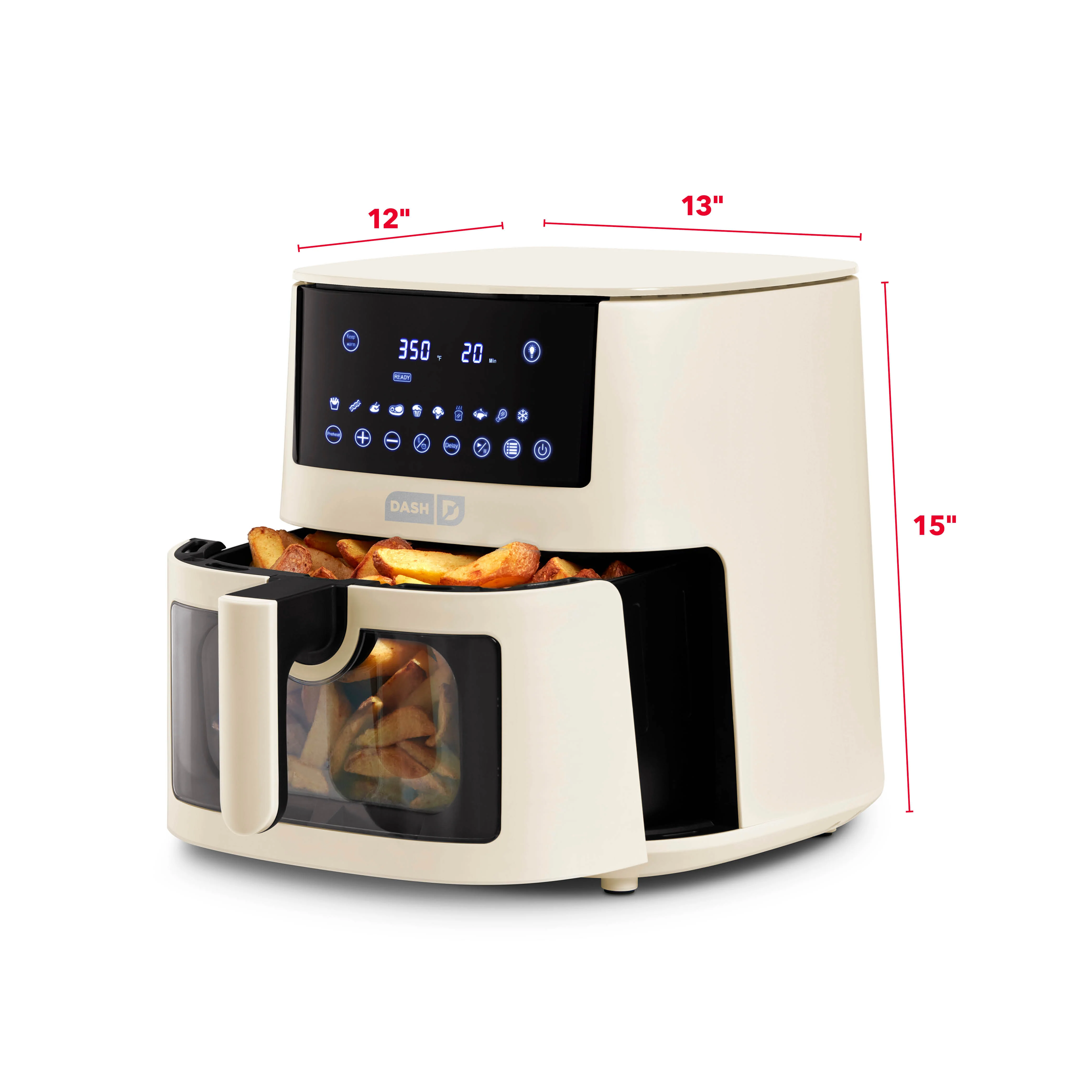 7qt Clear View Digital Air Fryer - Image 14