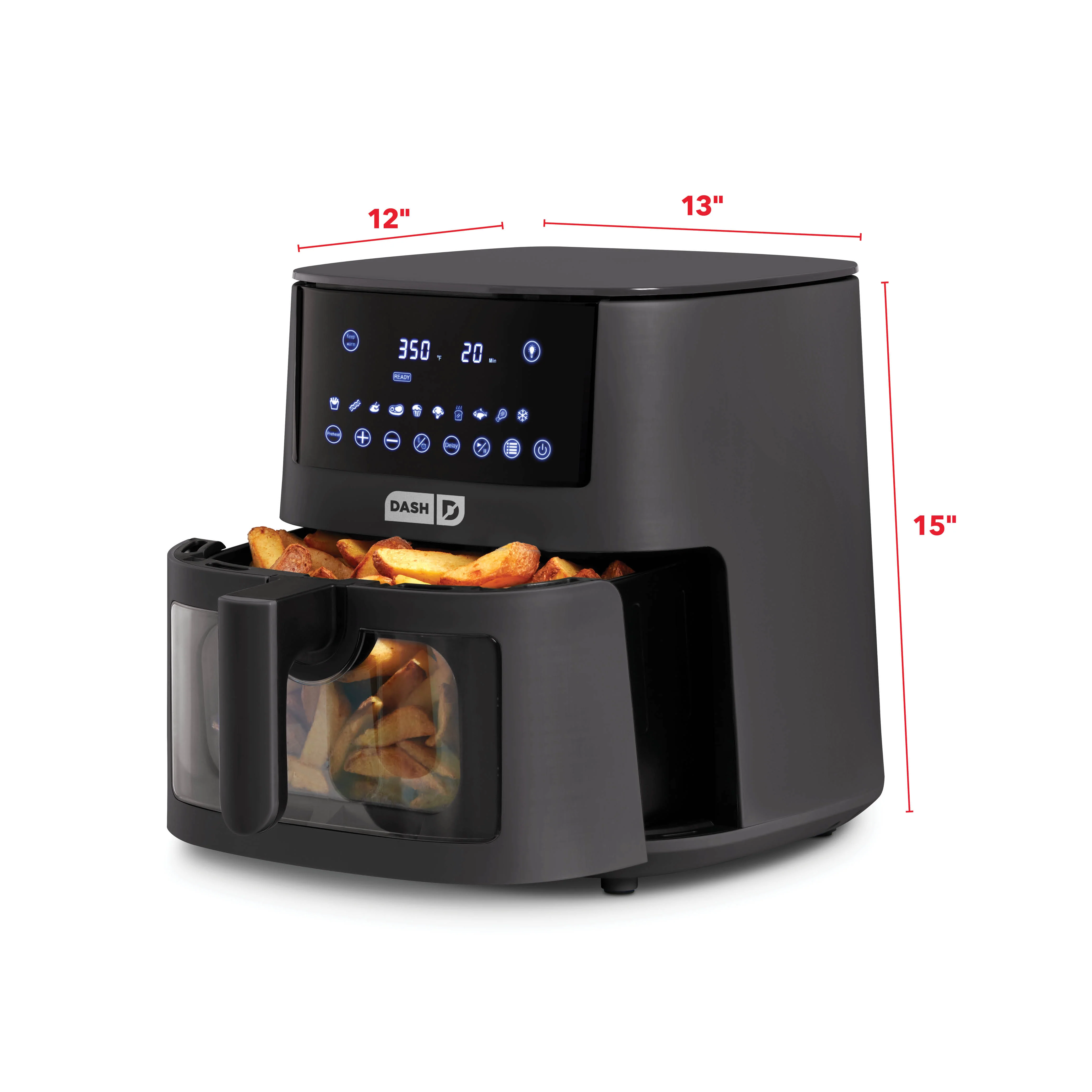 7qt Clear View Digital Air Fryer - Image 7