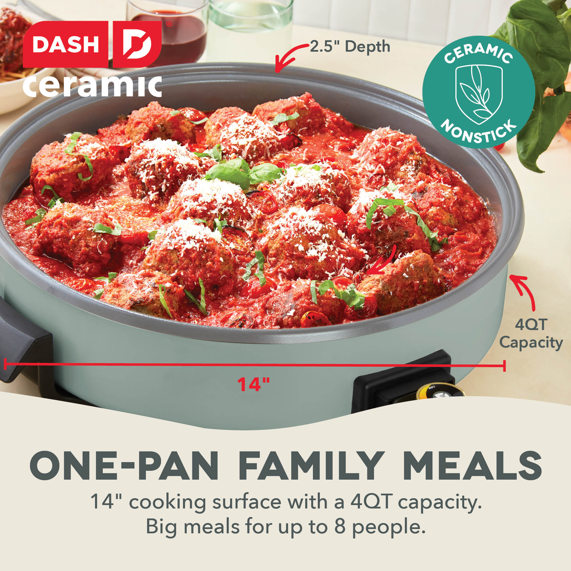 Ceramic Nonstick Family Size Skillet - Image 10