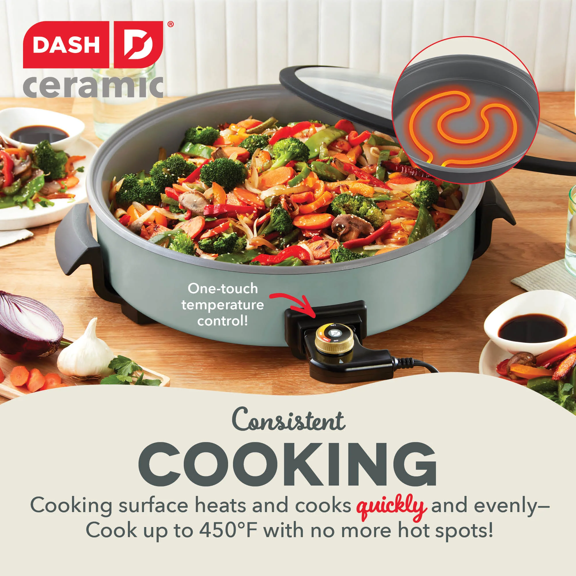 Ceramic Nonstick Family Size Skillet - Image 12
