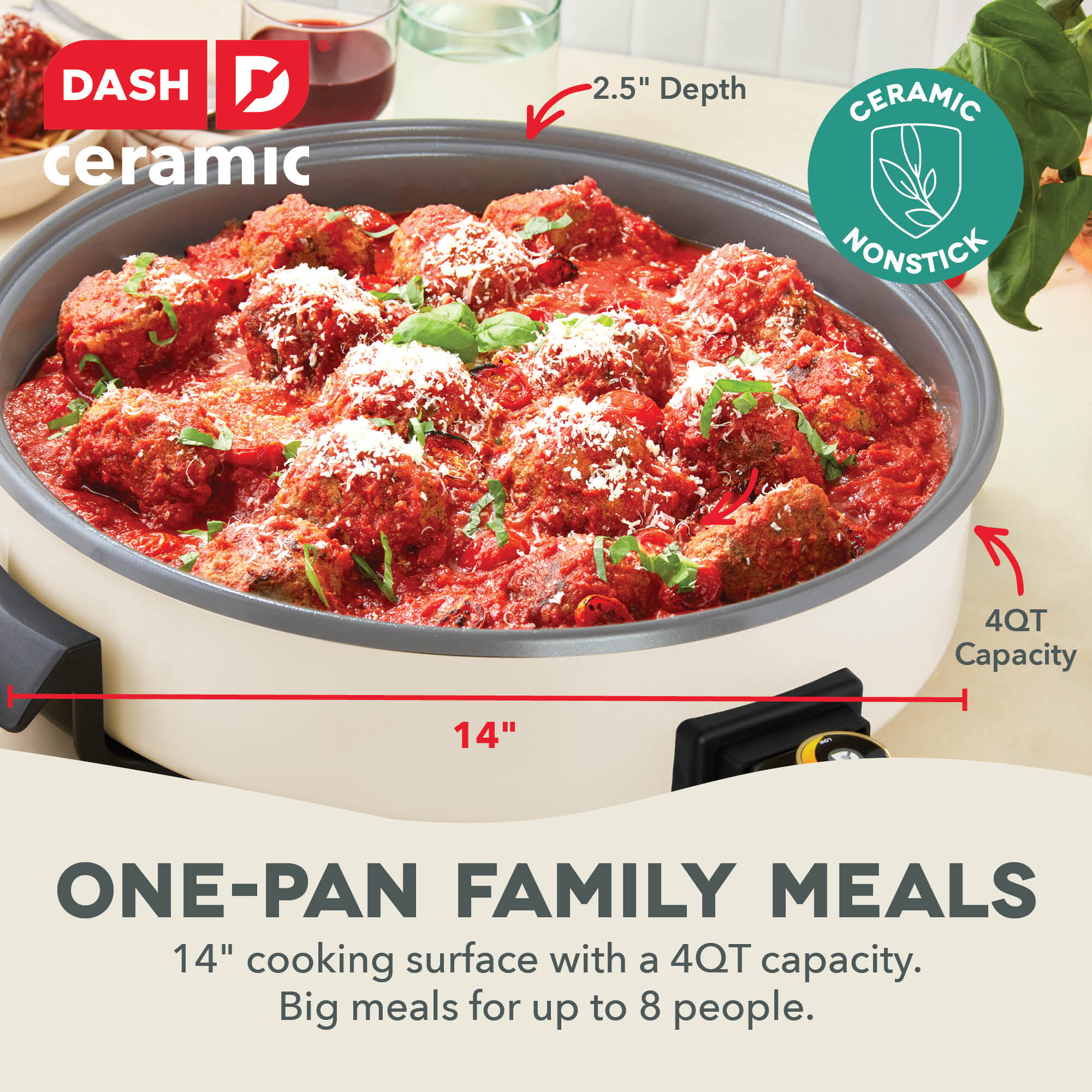 Ceramic Nonstick Family Size Skillet - Image 22