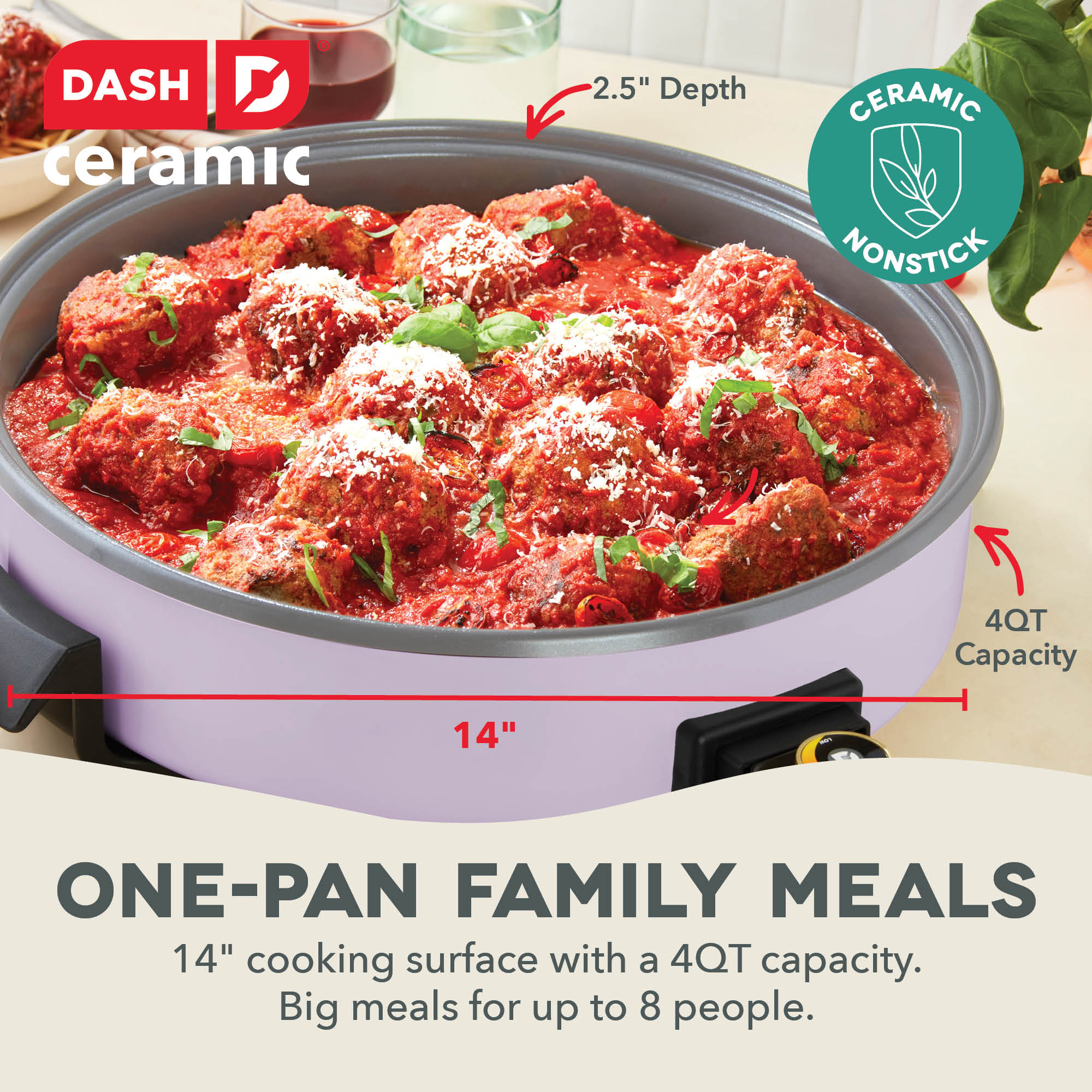 Ceramic Nonstick Family Size Skillet - Image 28