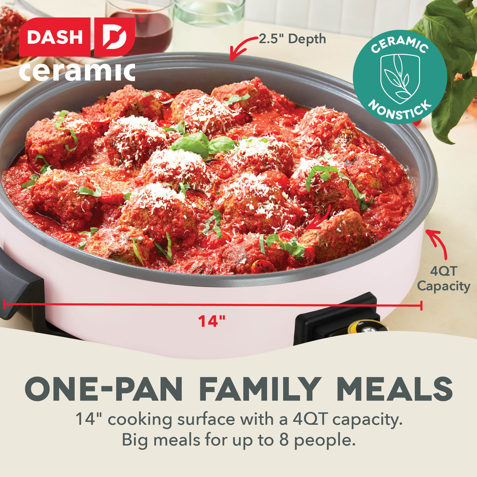 Ceramic Nonstick Family Size Skillet - Image 34