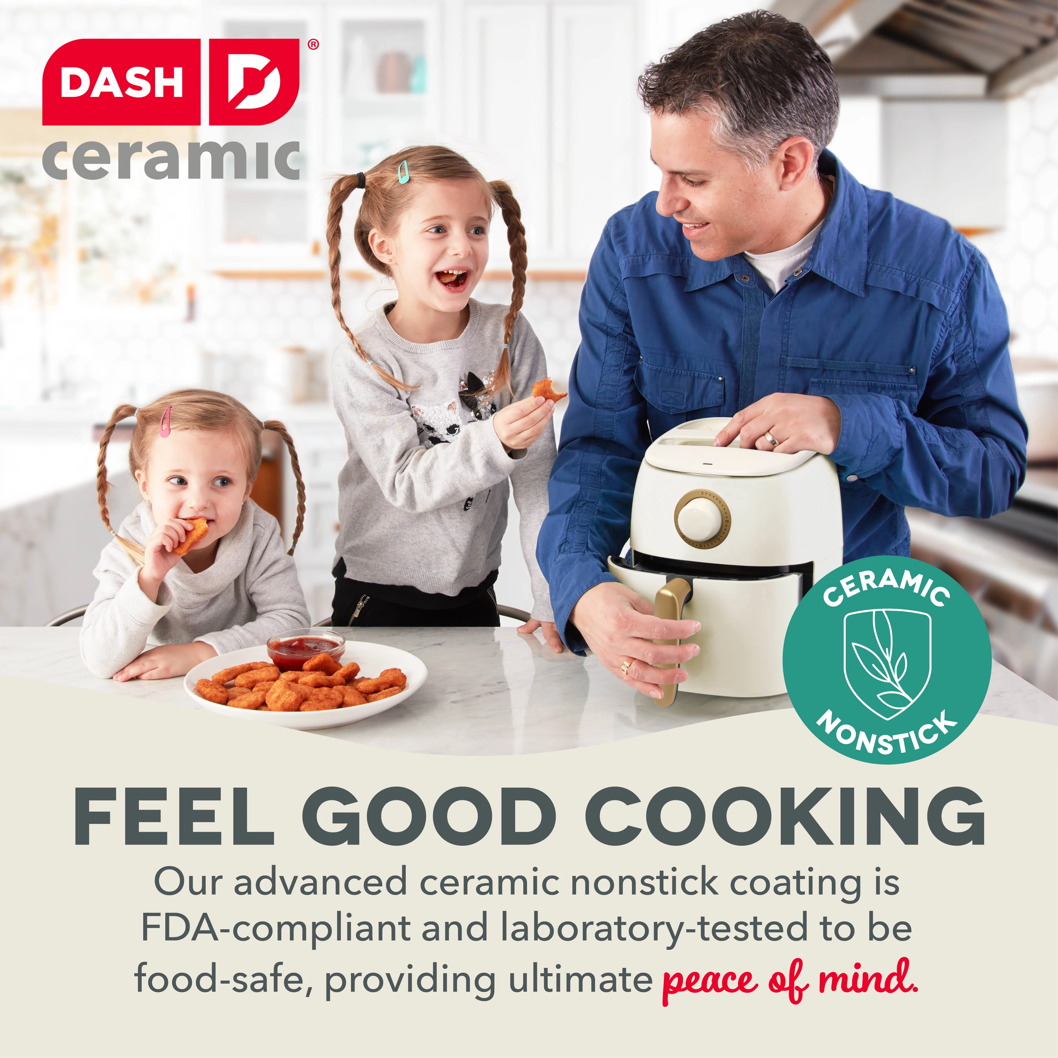 Ceramic Tasti-Crisp Express Air Fryer 2.6QT - Image 2