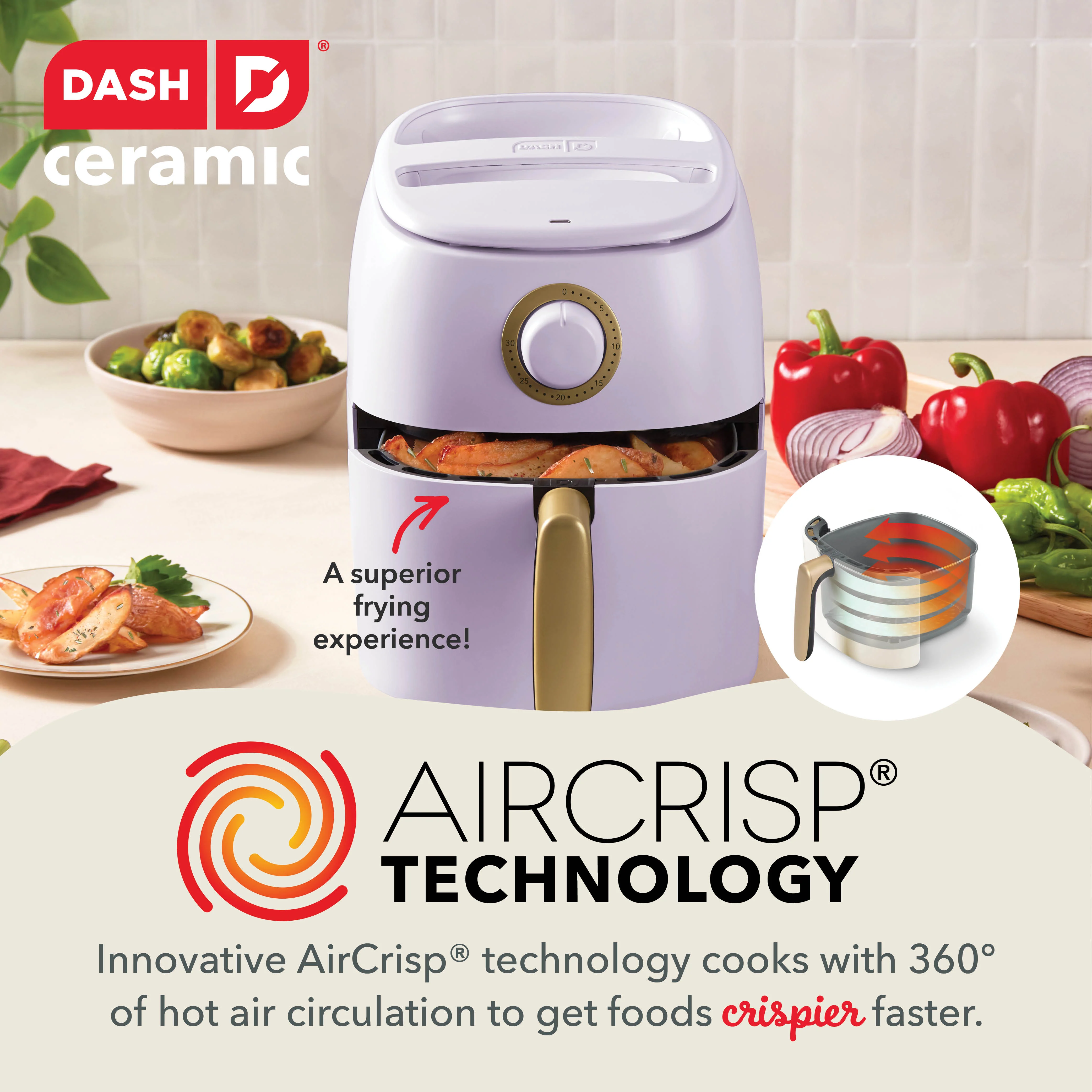 Ceramic Tasti-Crisp Express Air Fryer 2.6QT - Image 27