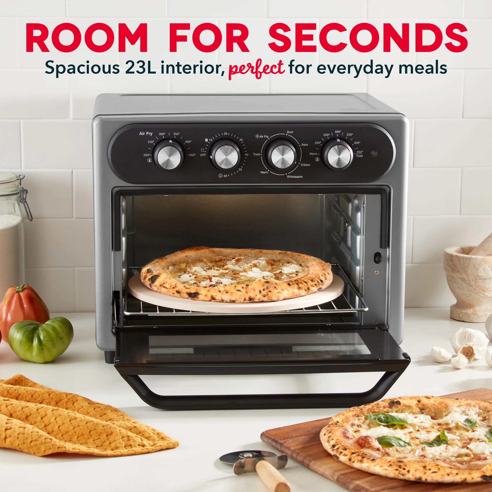 Chef Series Air Fryer Oven With Rotisserie 23L - Image 11