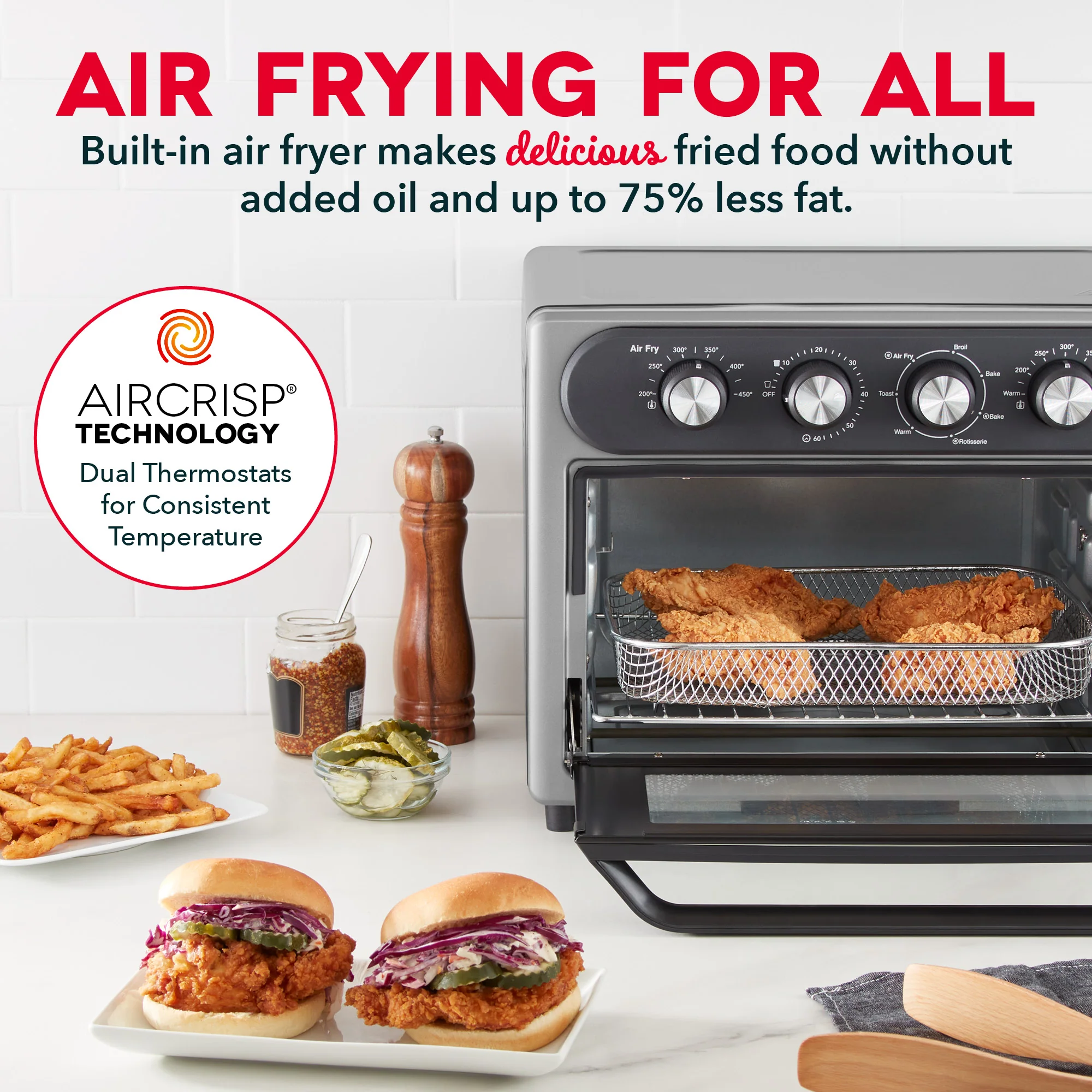 Chef Series Air Fryer Oven With Rotisserie 23L - Image 9