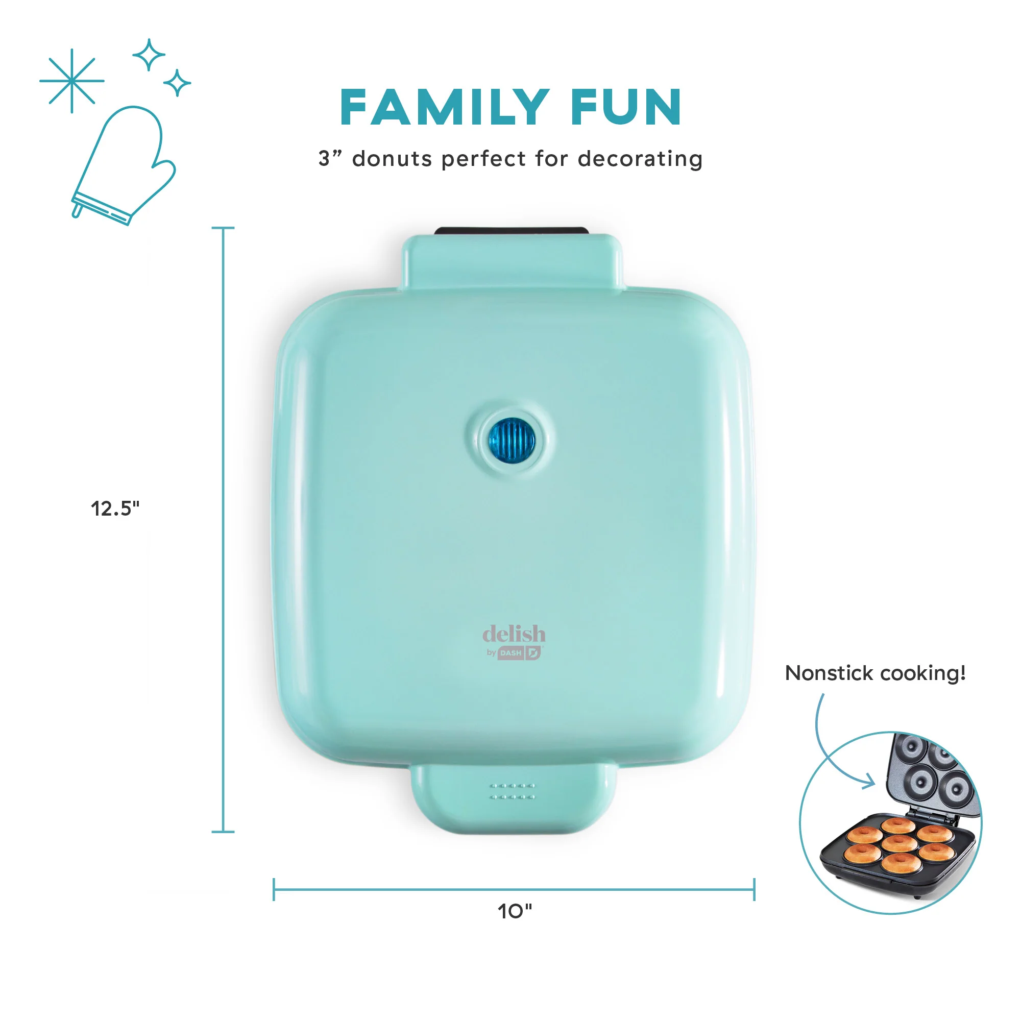 Delish by Dash Donut Maker - Image 14