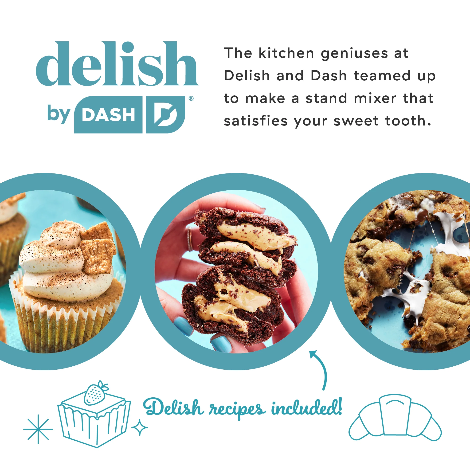 Delish by Dash Stand Mixer - Image 18