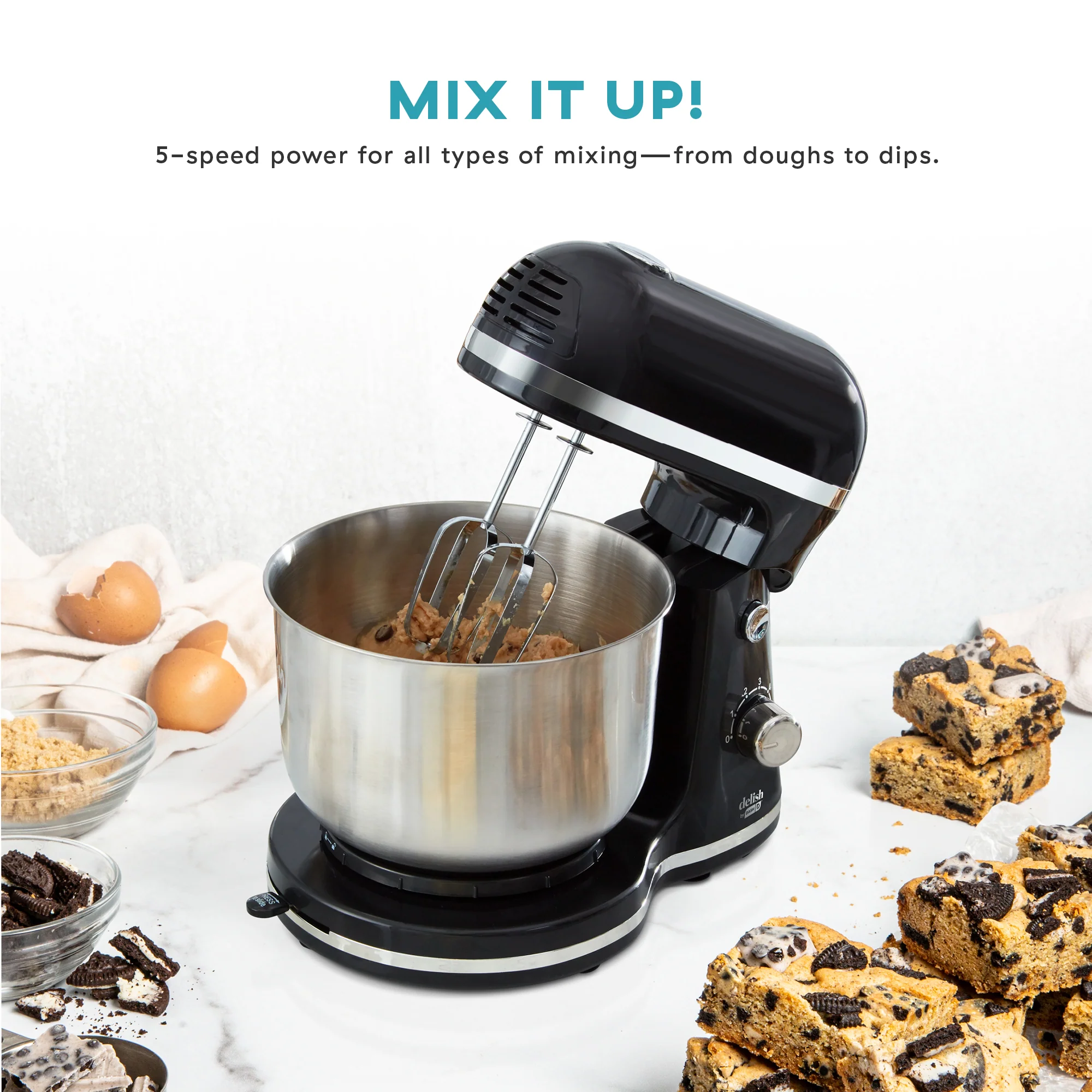 Delish by Dash Stand Mixer - Image 9