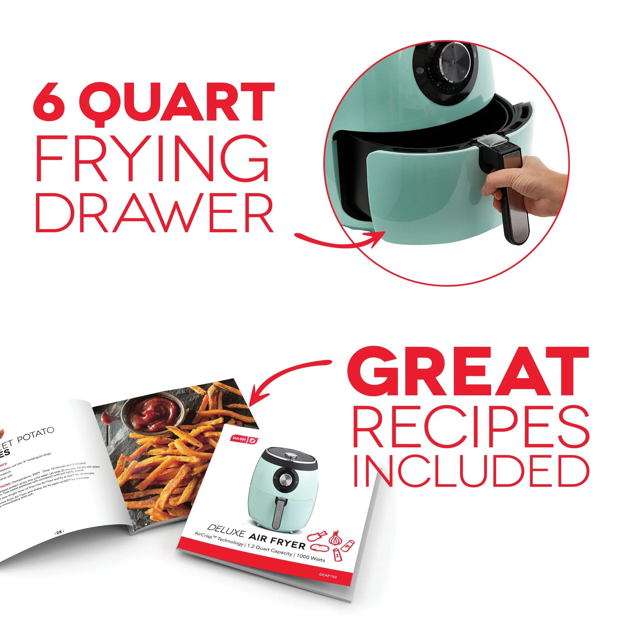 Deluxe Air Fryer 6Qt. - Image 2