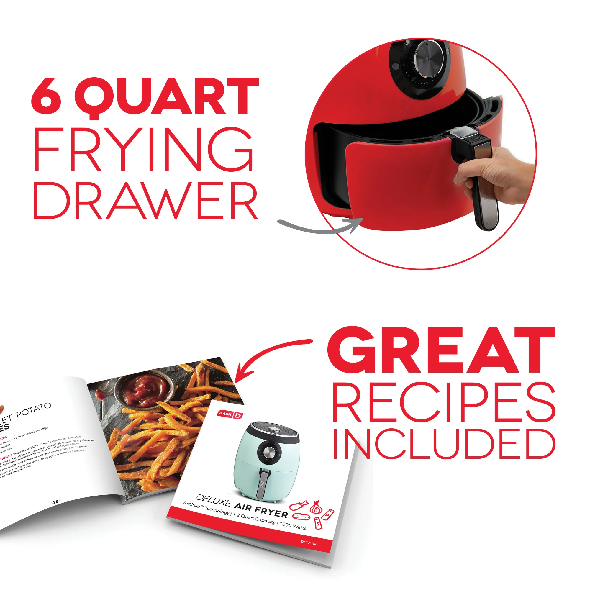 Deluxe Air Fryer 6Qt. - Image 8