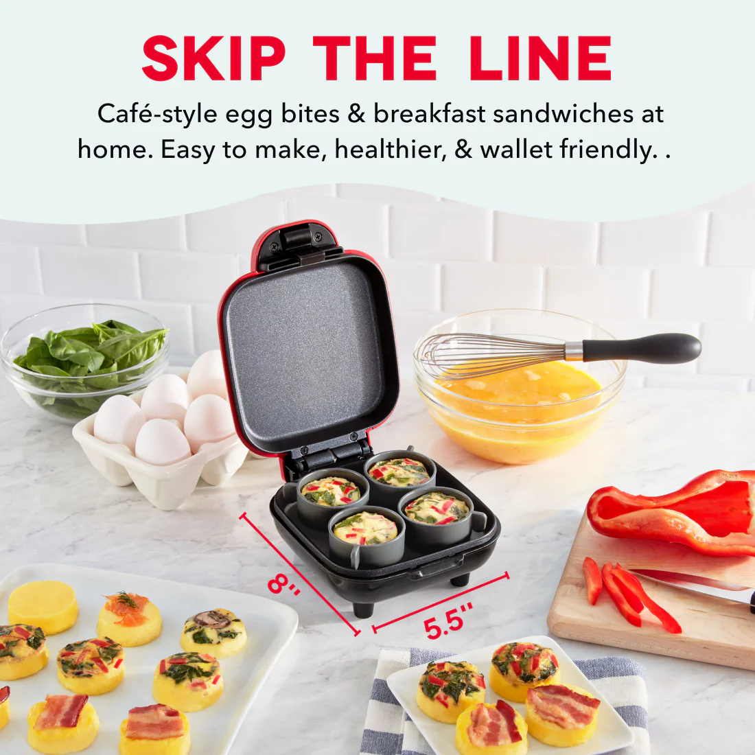 Deluxe Egg Bite Maker - Image 22