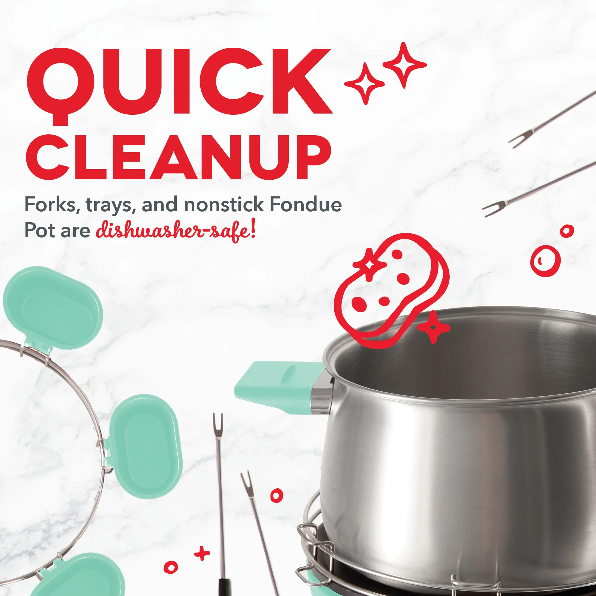 Deluxe Fondue Maker - Image 5