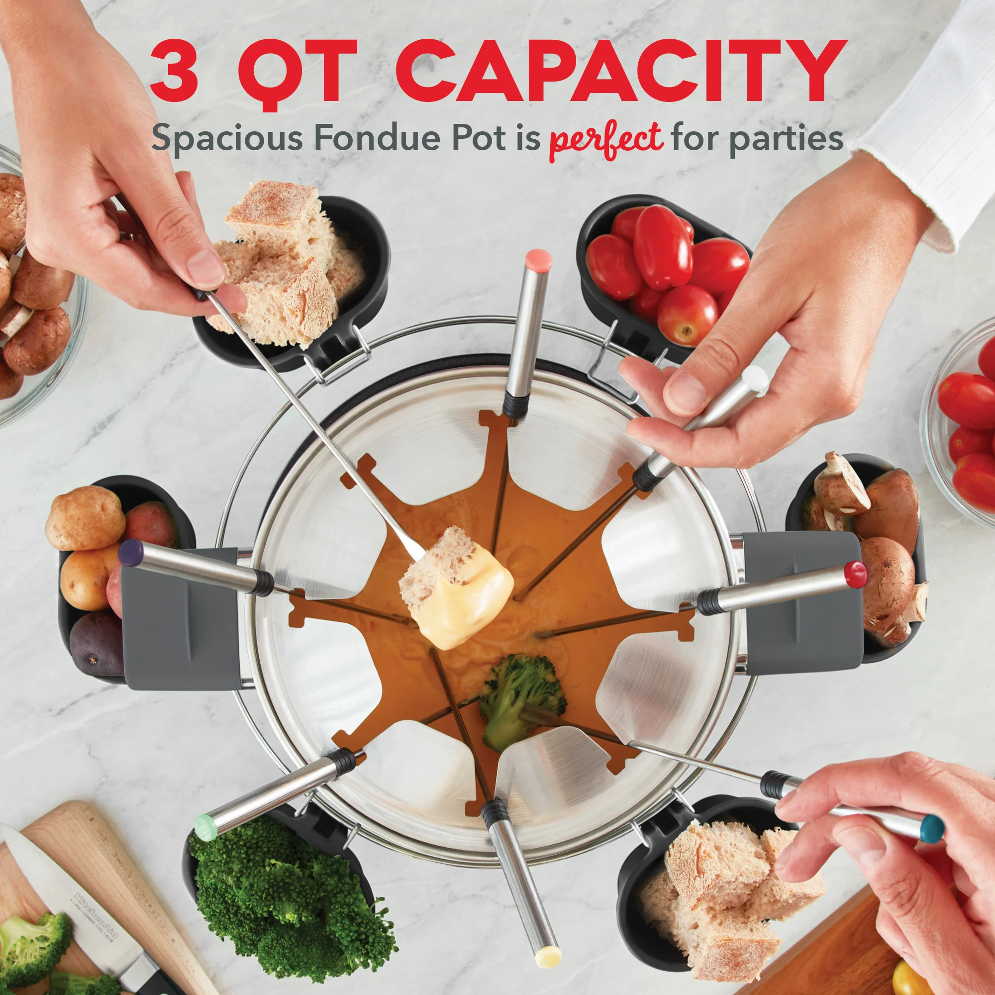 Deluxe Fondue Maker - Image 8