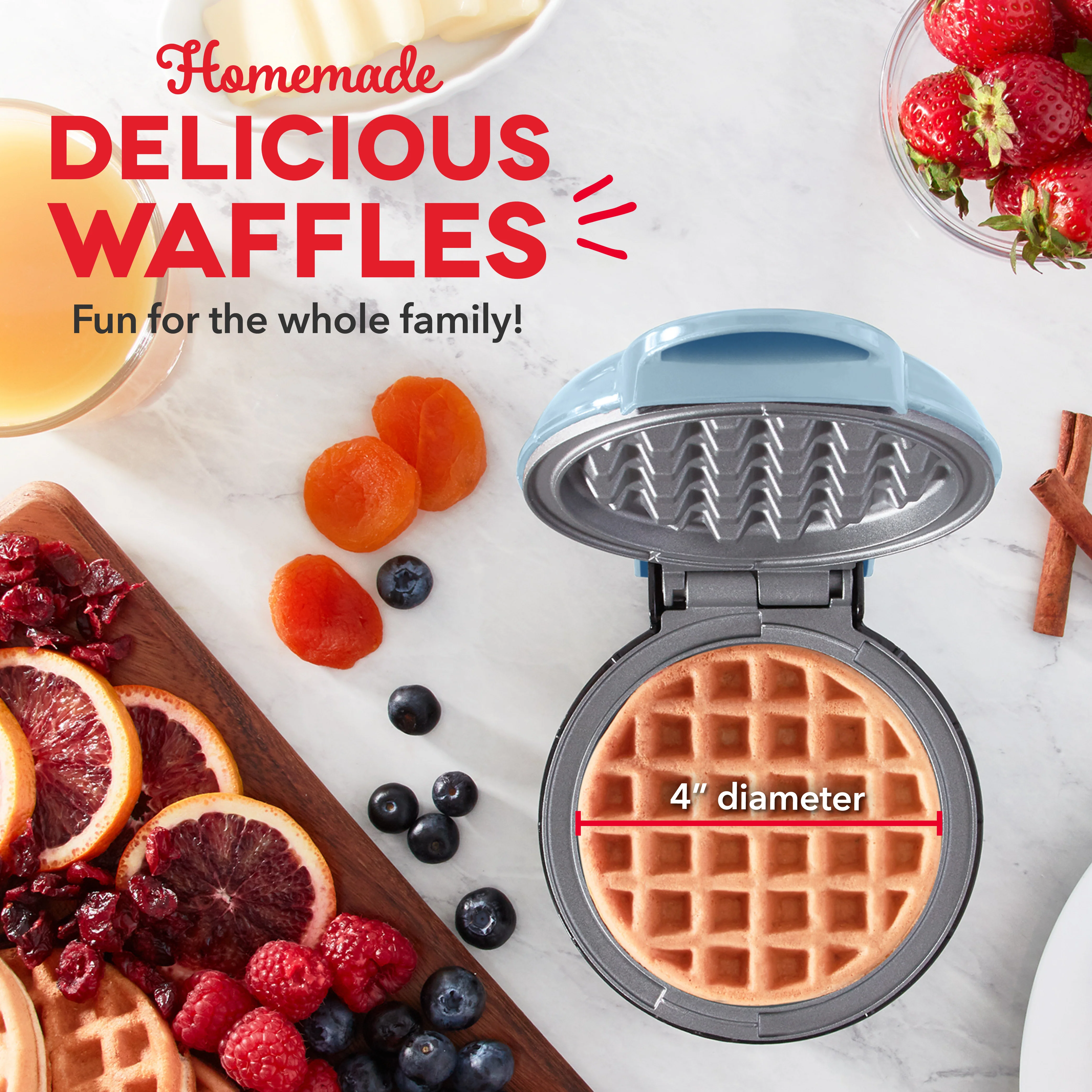 Deluxe Mini Waffle Maker - Image 4