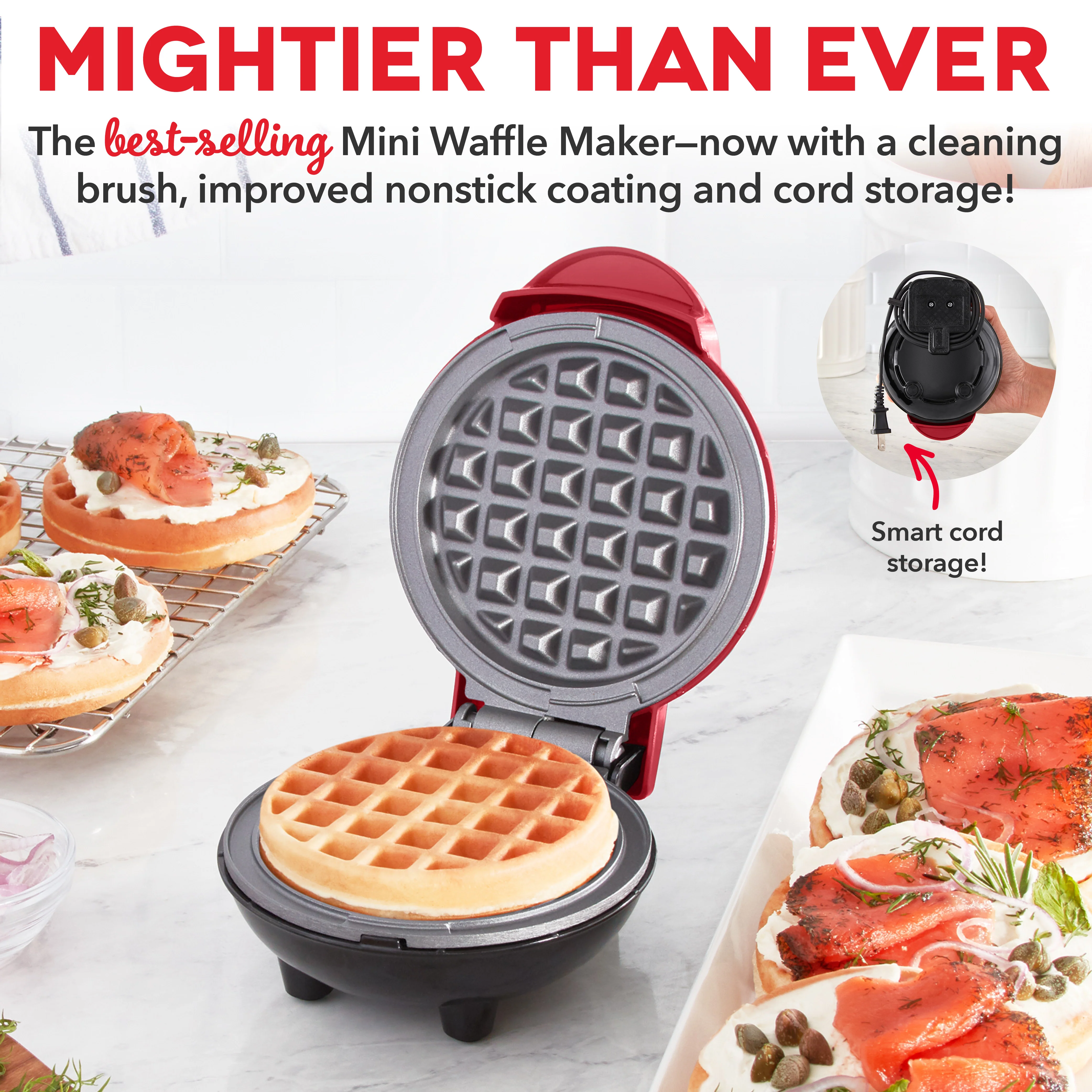 Deluxe Mini Waffle Maker - Image 8