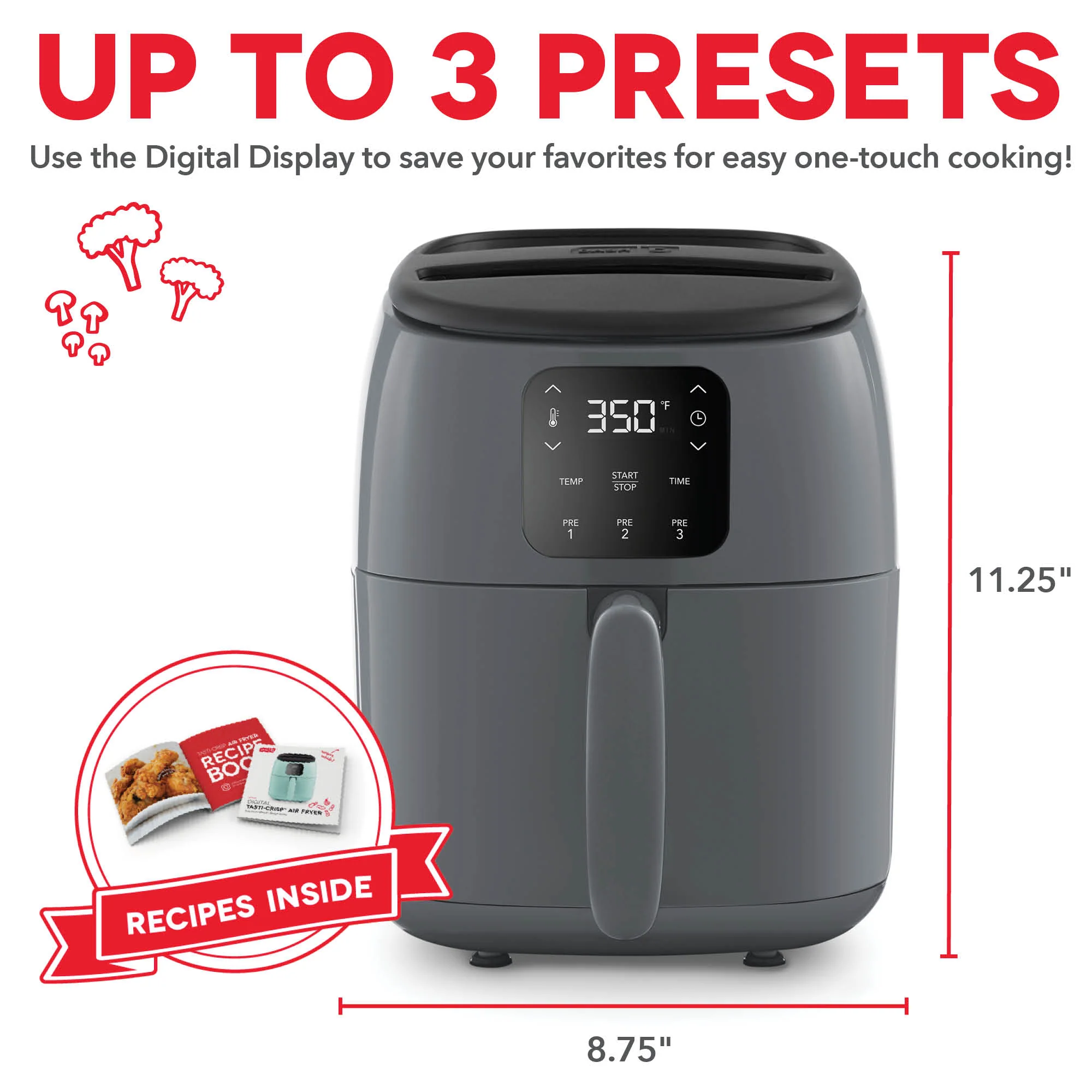 Digital Tasti-Crisp™ Air Fryer 2.6QT - Image 15
