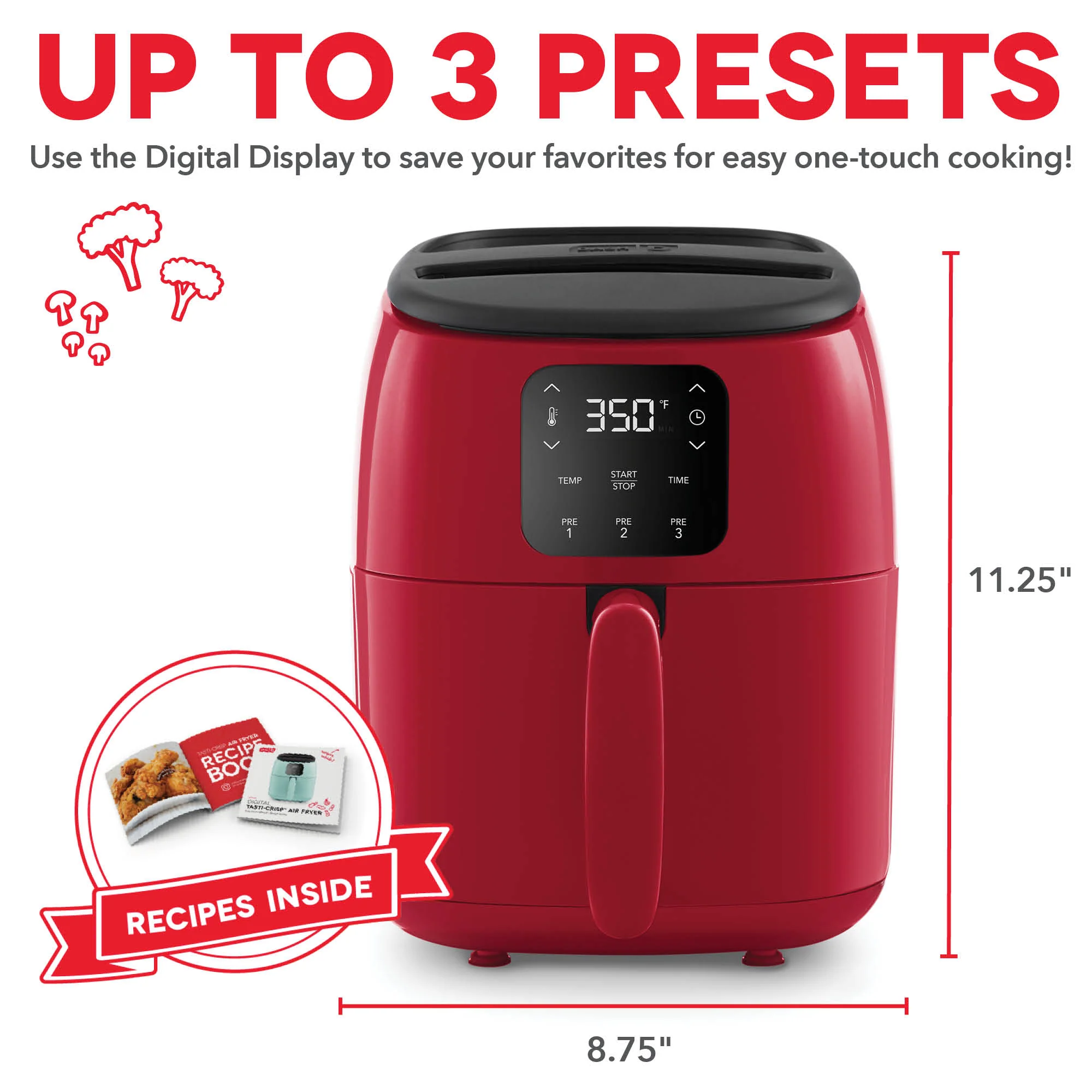 Digital Tasti-Crisp™ Air Fryer 2.6QT - Image 20