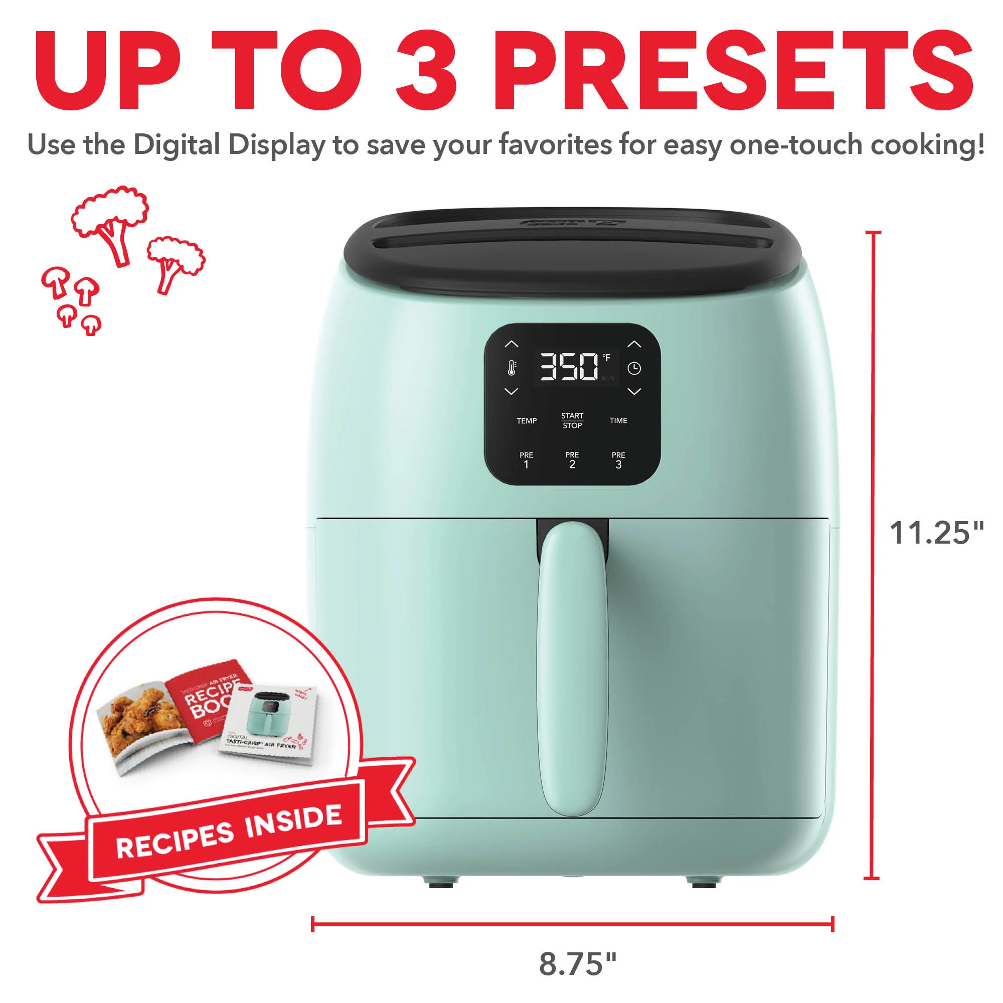 Digital Tasti-Crisp™ Air Fryer 2.6QT - Image 5