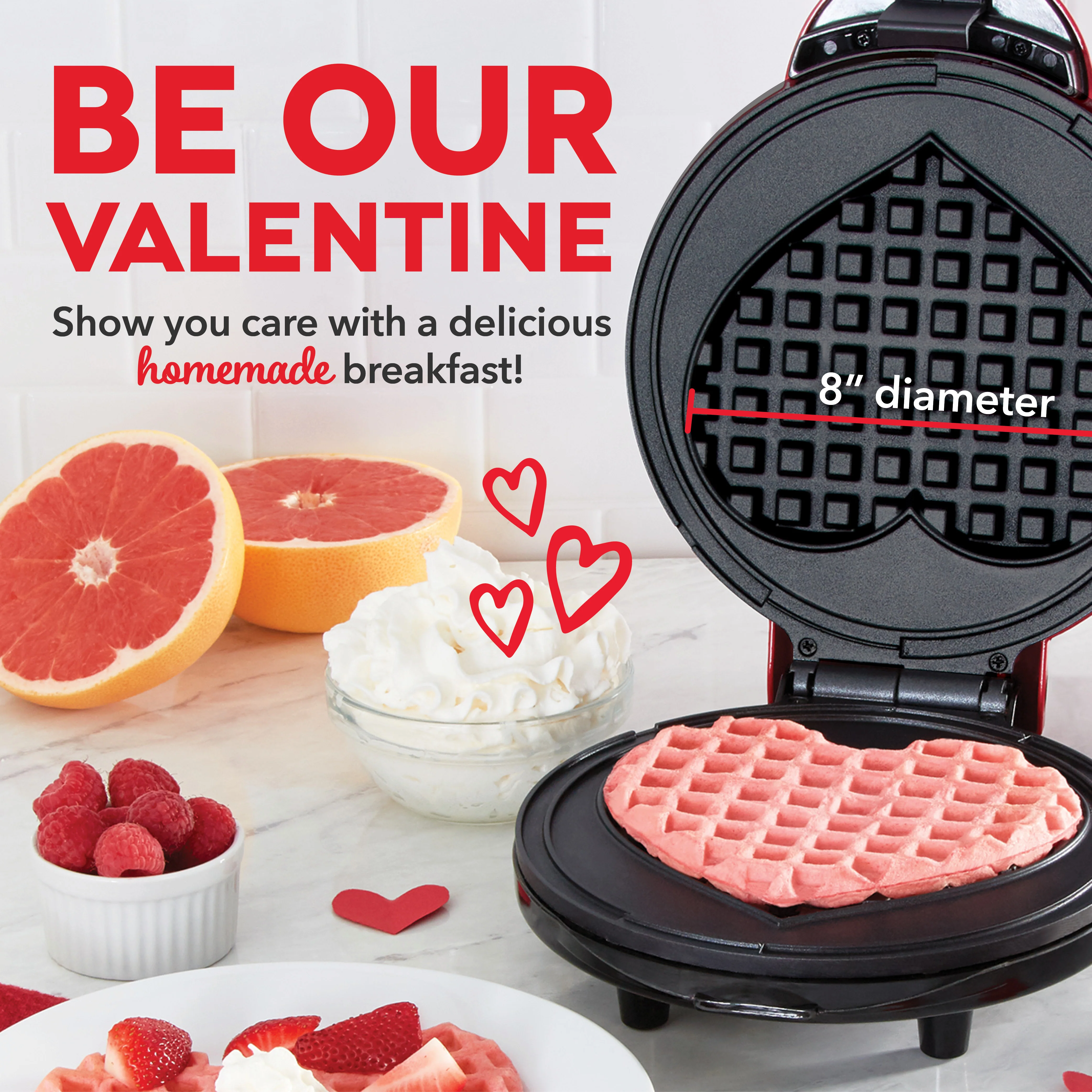 Express Heart Waffle Maker - Image 4