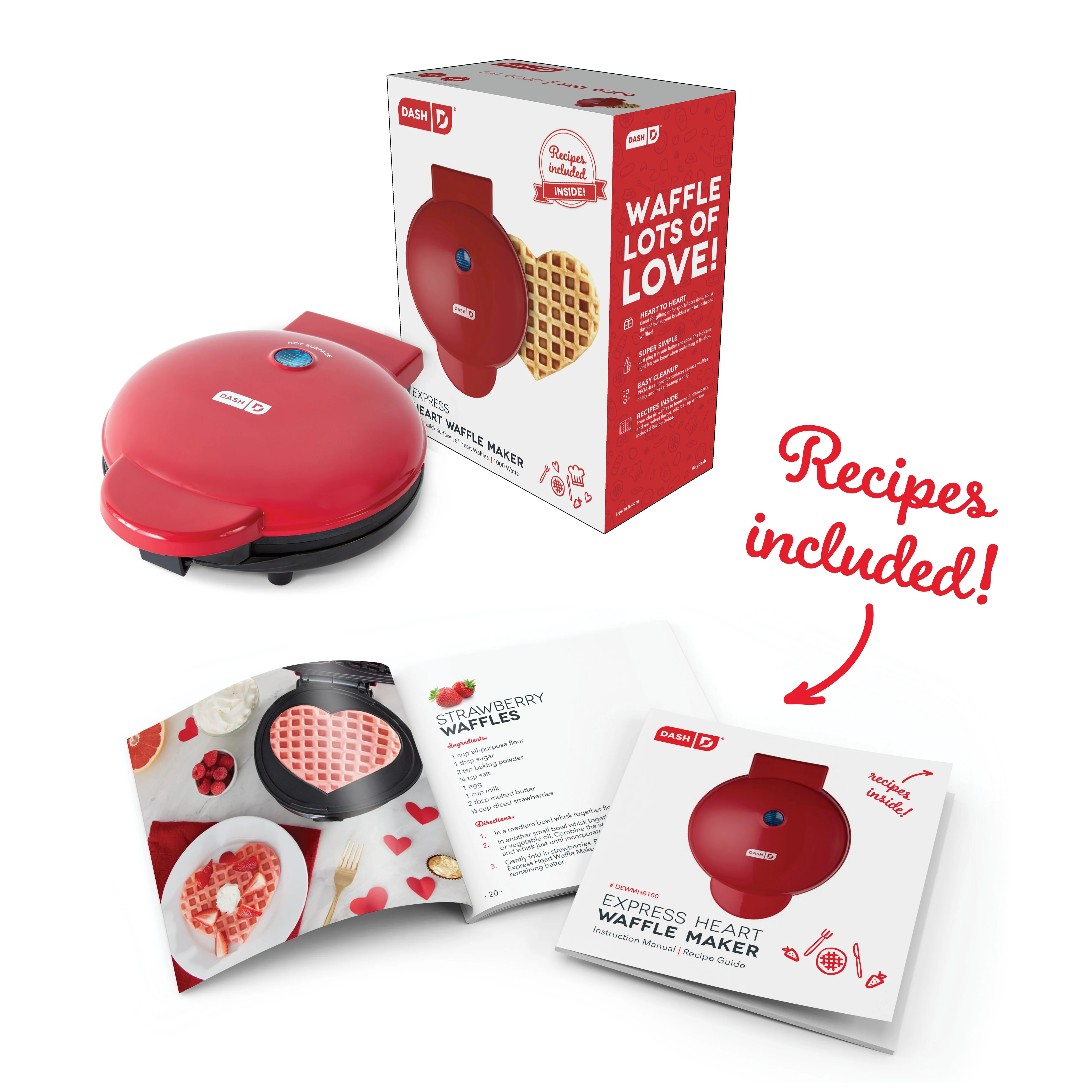 Express Heart Waffle Maker - Image 6