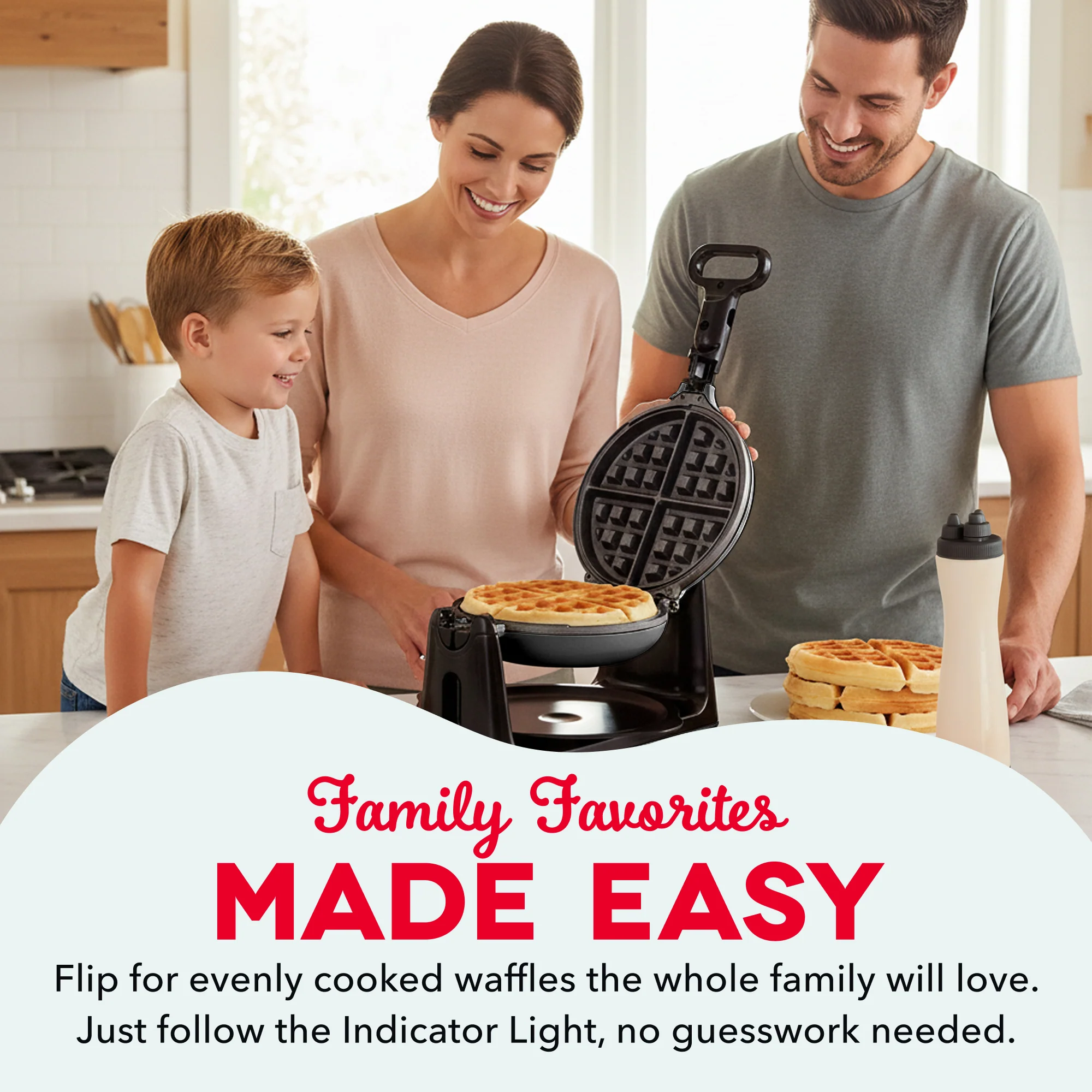 Flip Belgian Waffle Maker - Image 10