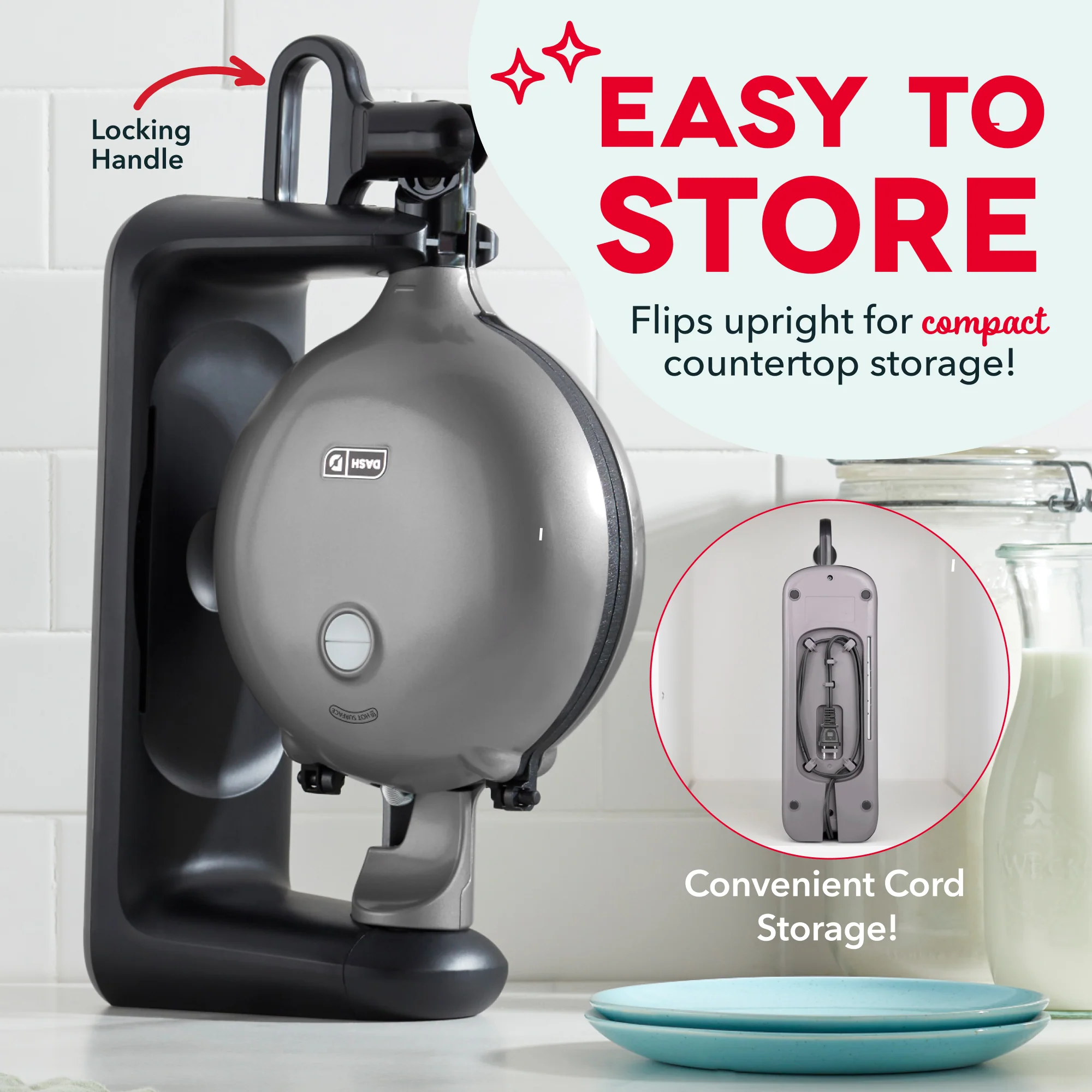 Flip Belgian Waffle Maker - Image 11