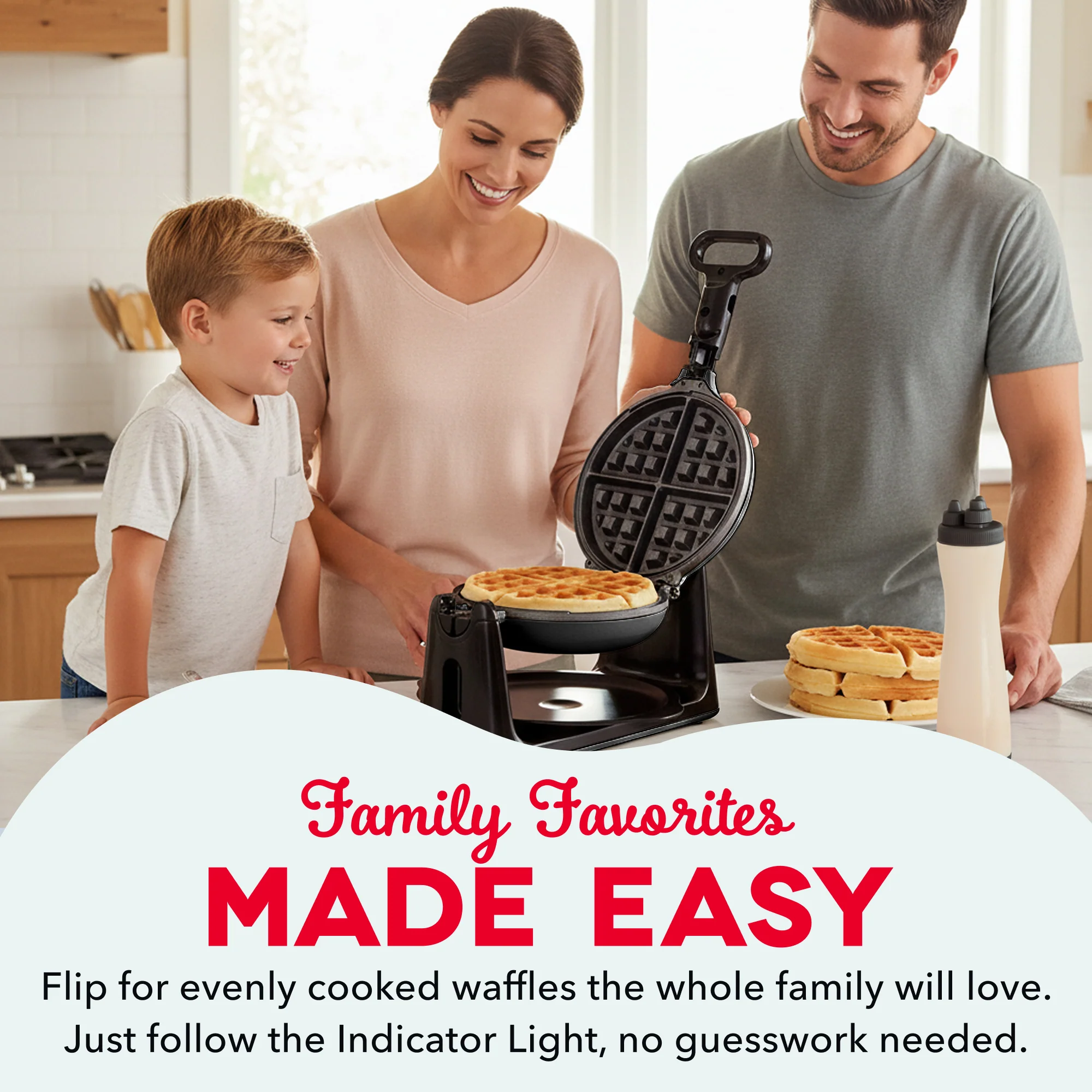 Flip Belgian Waffle Maker - Image 17