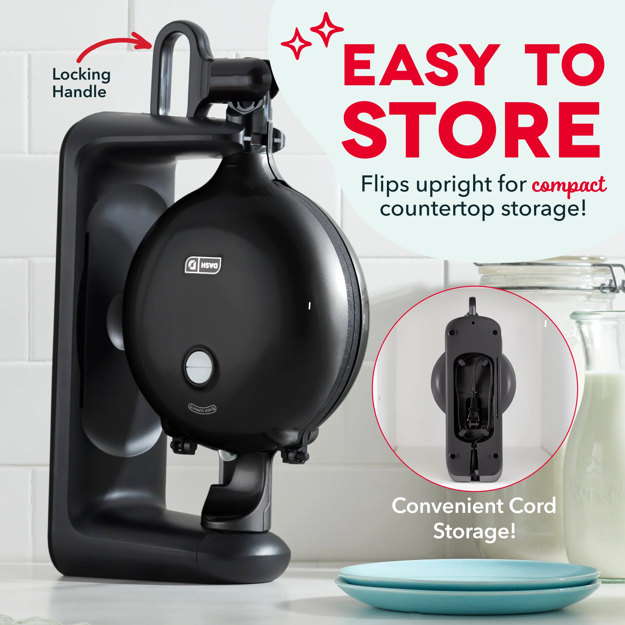 Flip Belgian Waffle Maker - Image 18