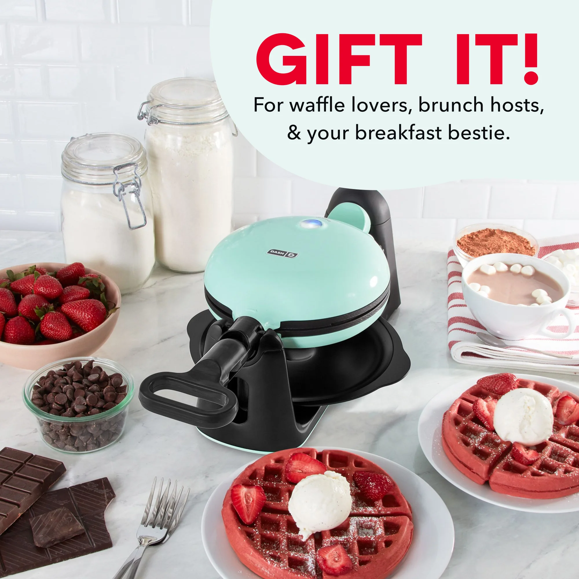 Flip Belgian Waffle Maker - Image 7