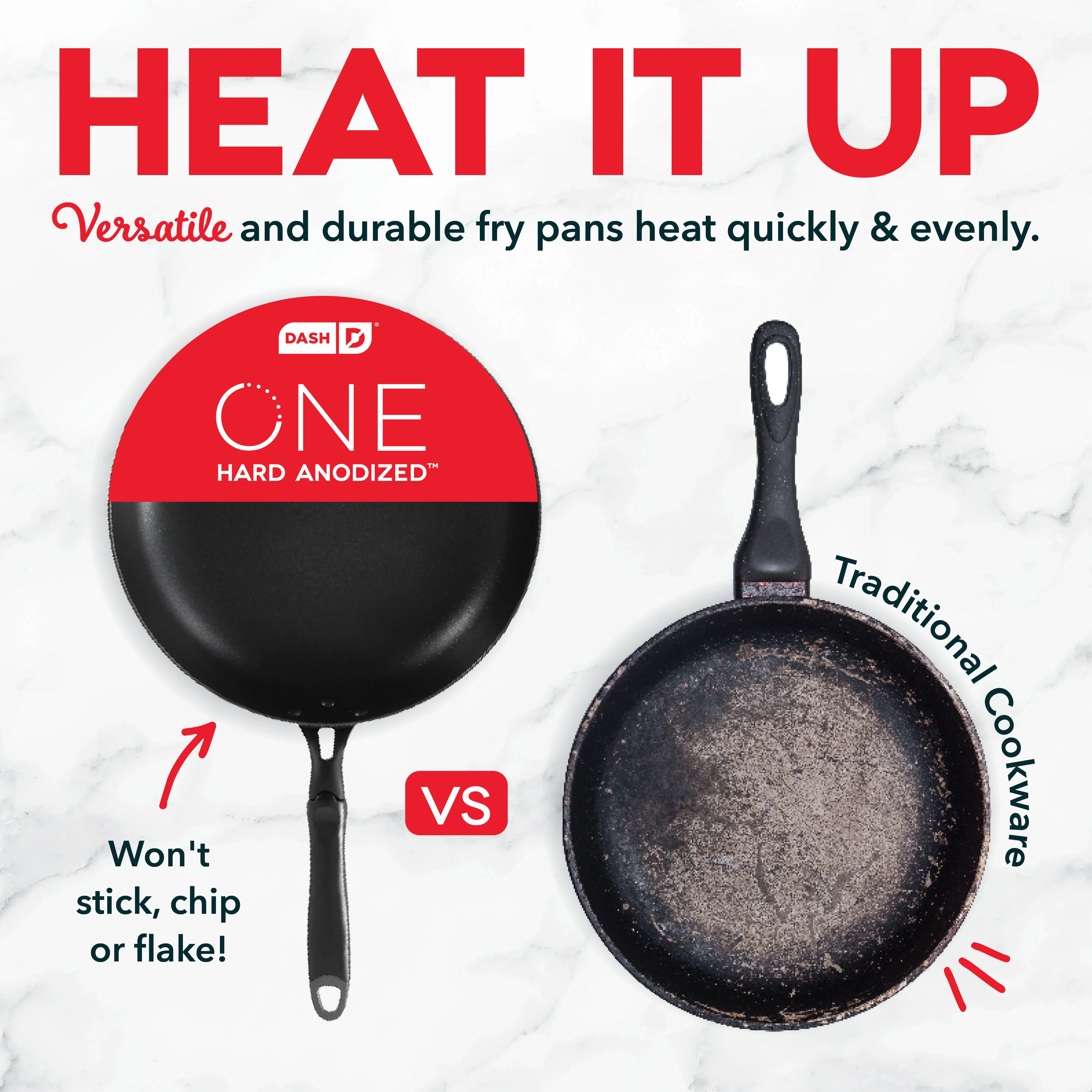 Hard Anodized 2pc Fry Pan Set - Image 11