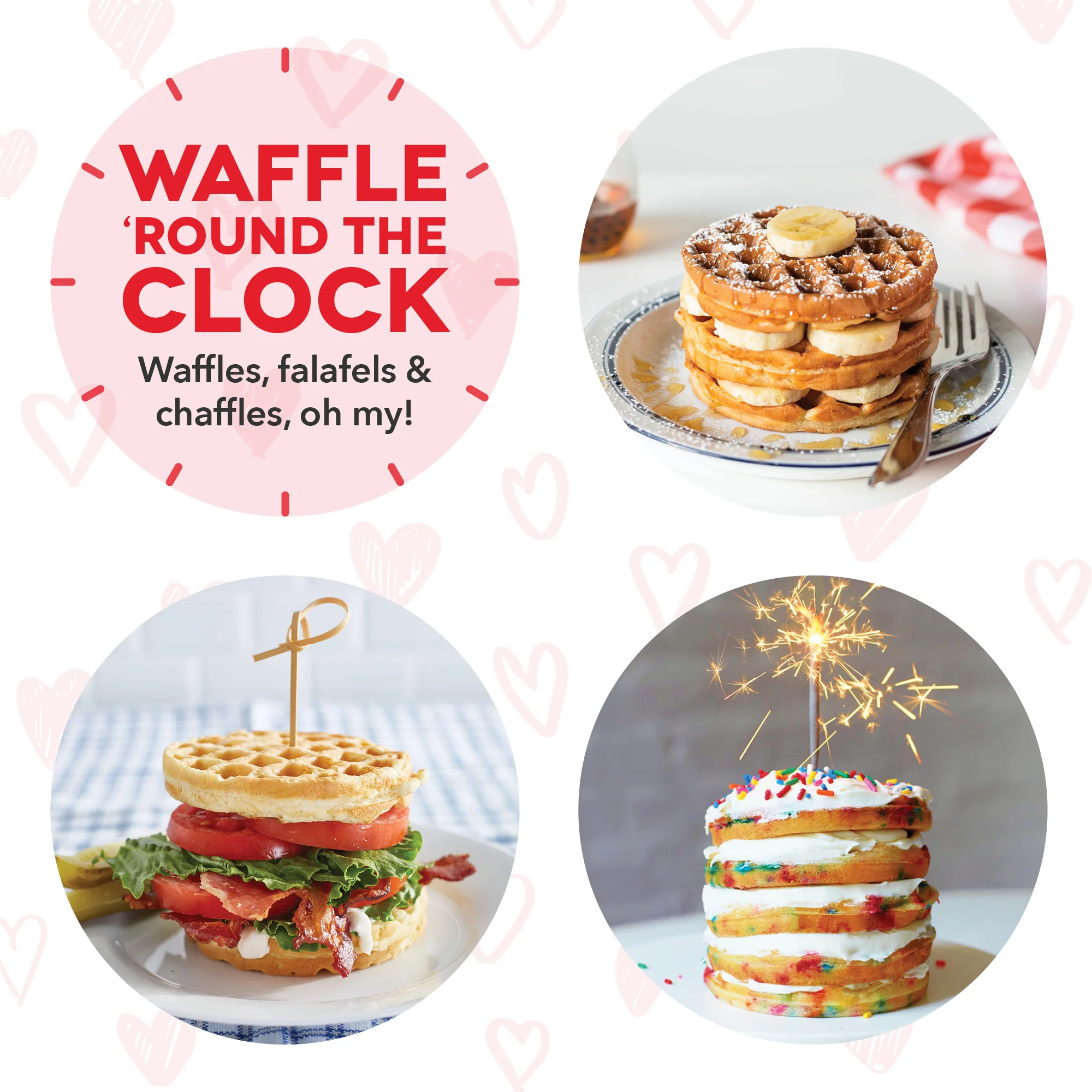 Heart Mini Waffle Maker - Image 6