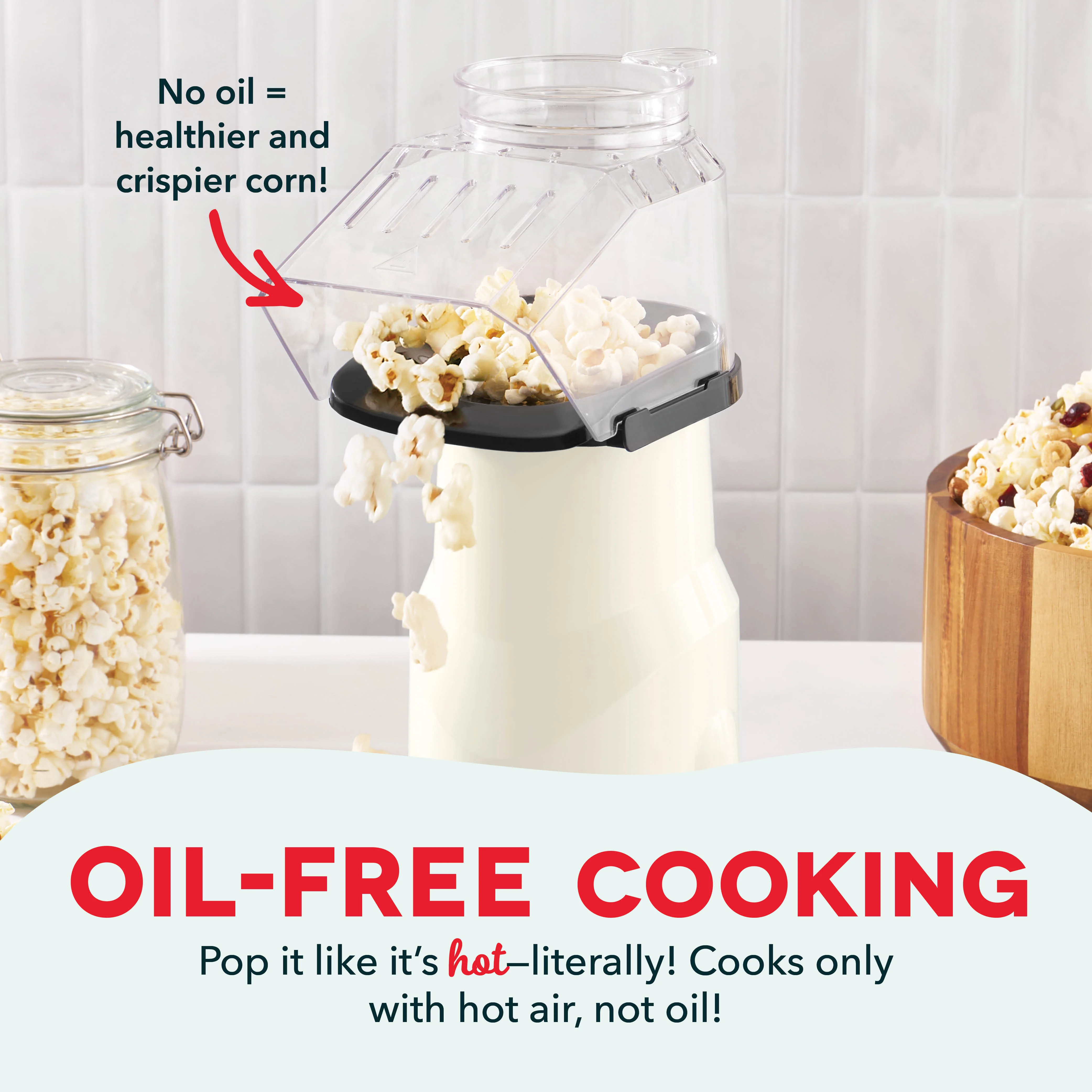 Hot Air Popcorn Maker - Image 2