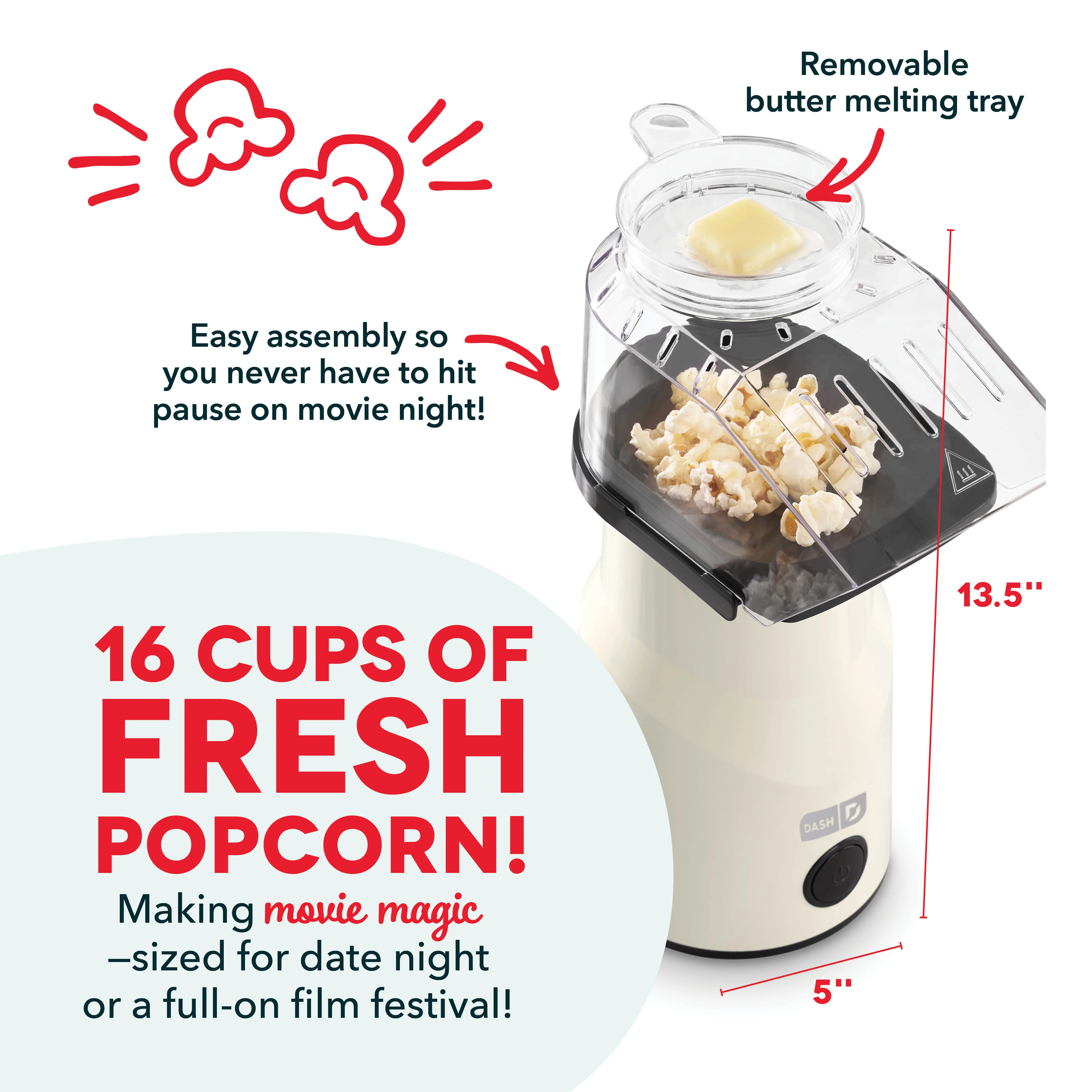 Hot Air Popcorn Maker - Image 4