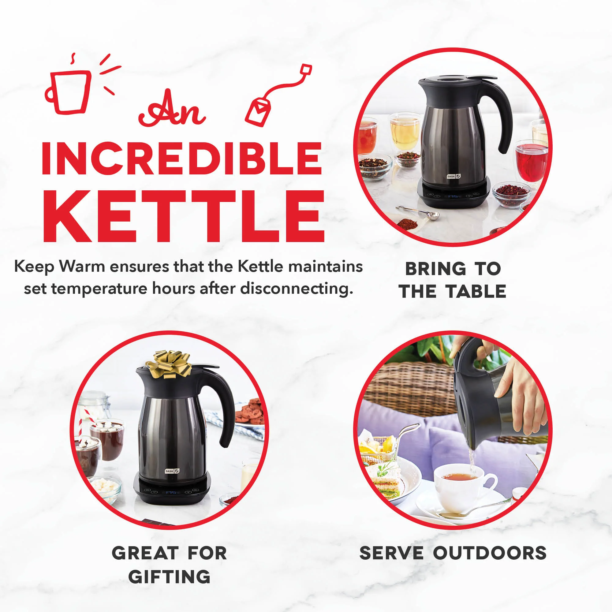 Insulated Electric Kettle - Image 3