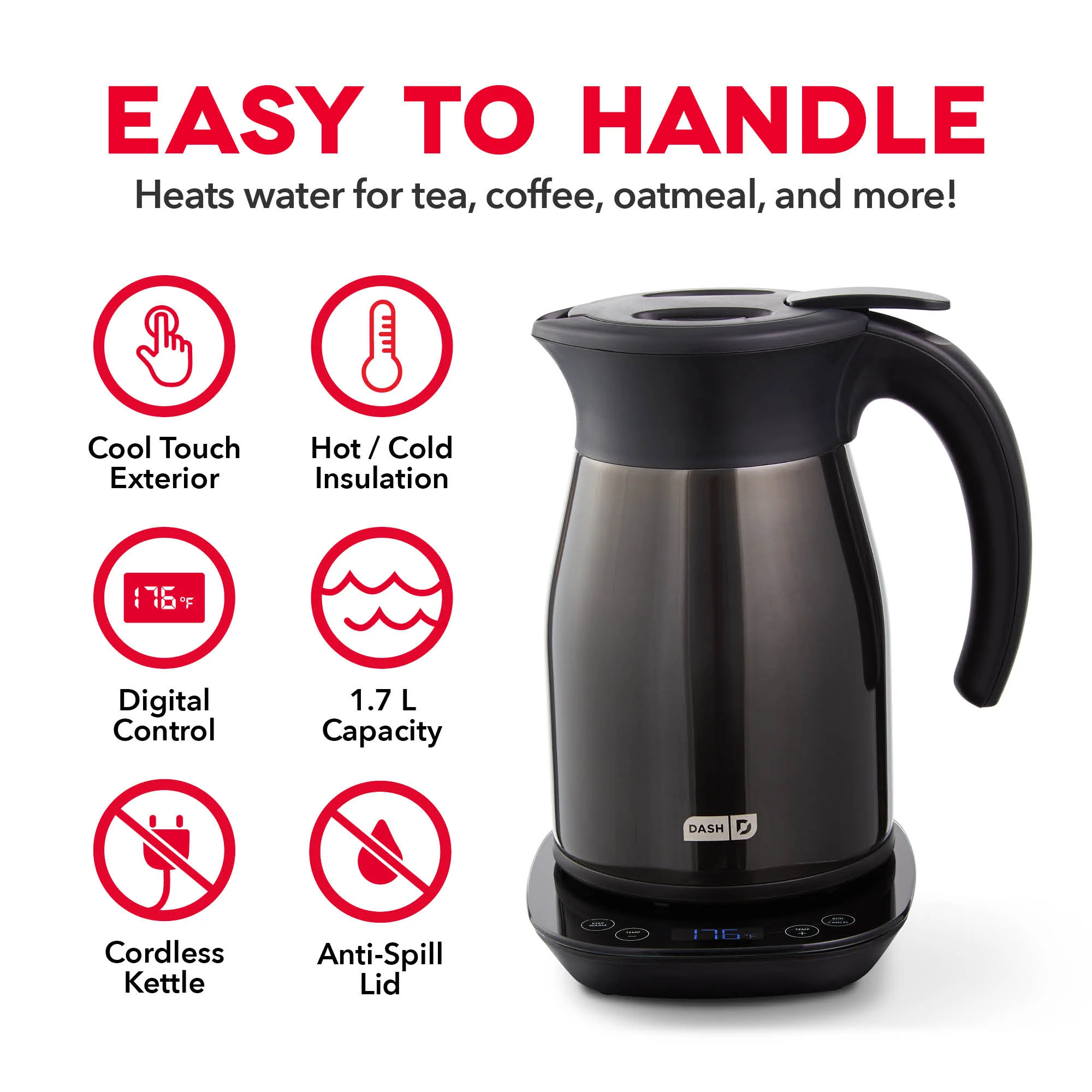 Insulated Electric Kettle - Image 4