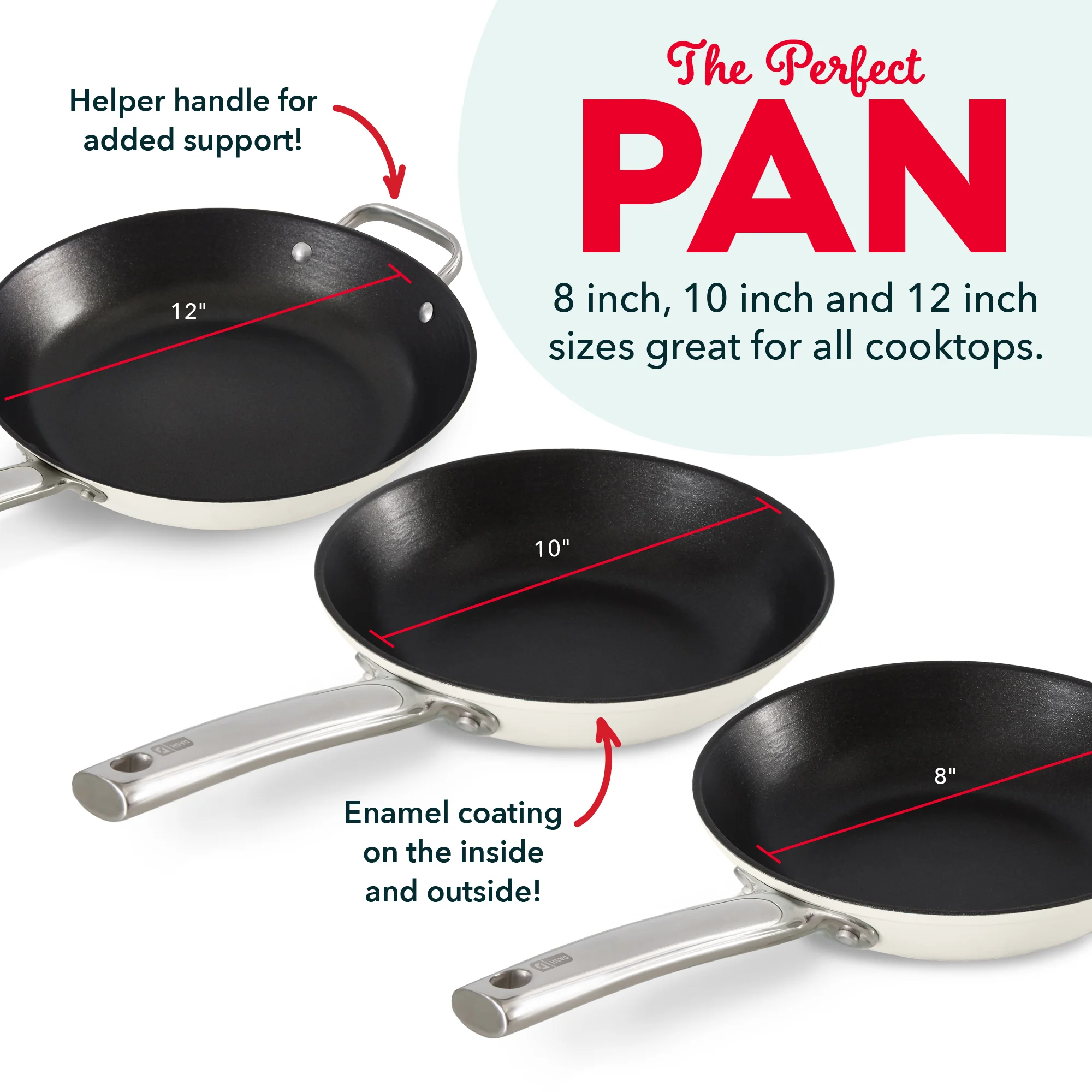 Lightweight Cast Iron Nonstick Pans - Image 20