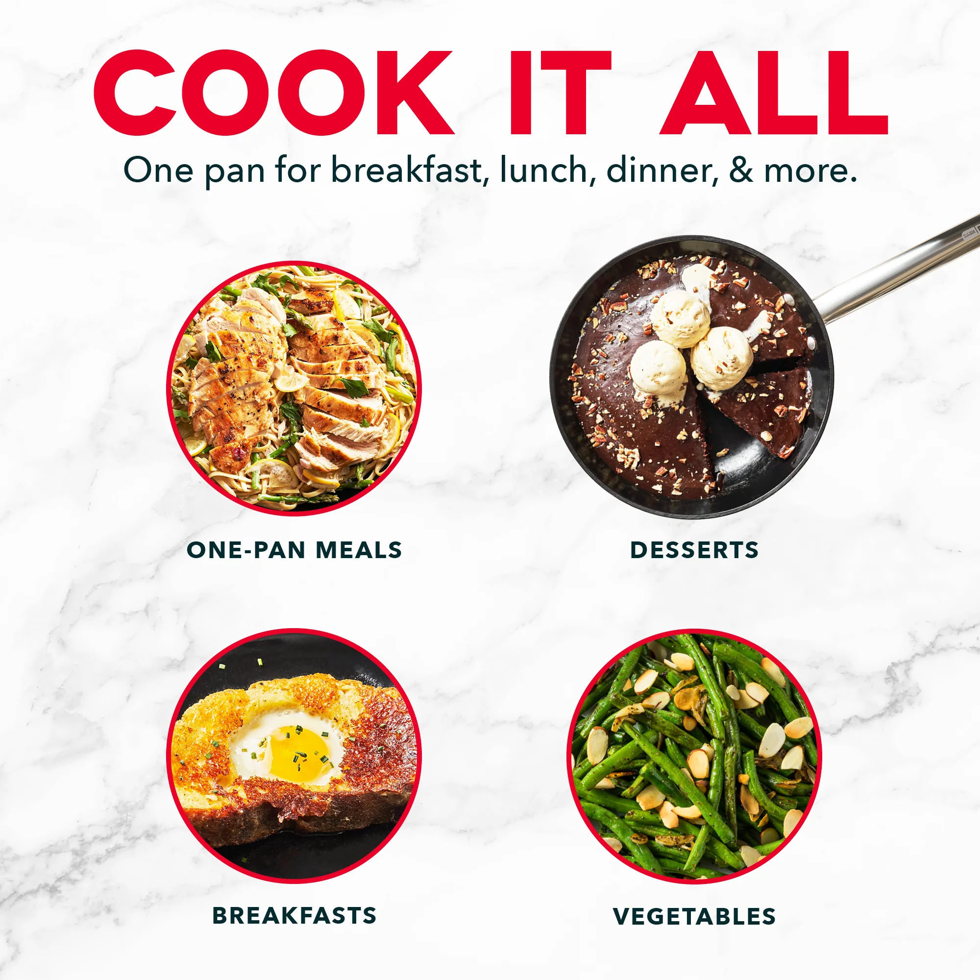 Lightweight Cast Iron Nonstick Pans - Image 4