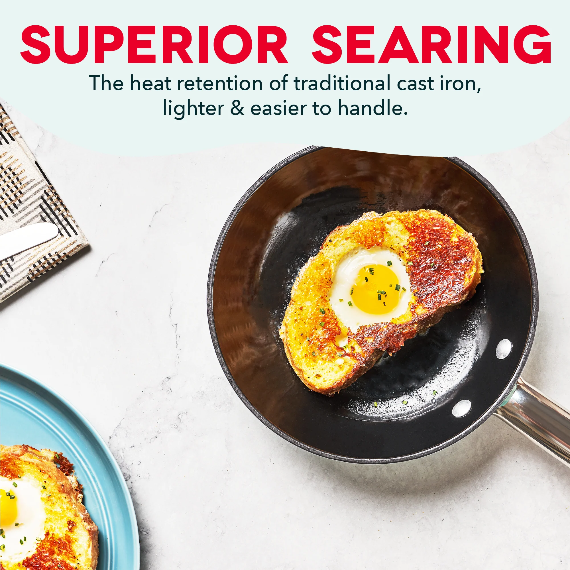 Lightweight Cast Iron Nonstick Pans - Image 7
