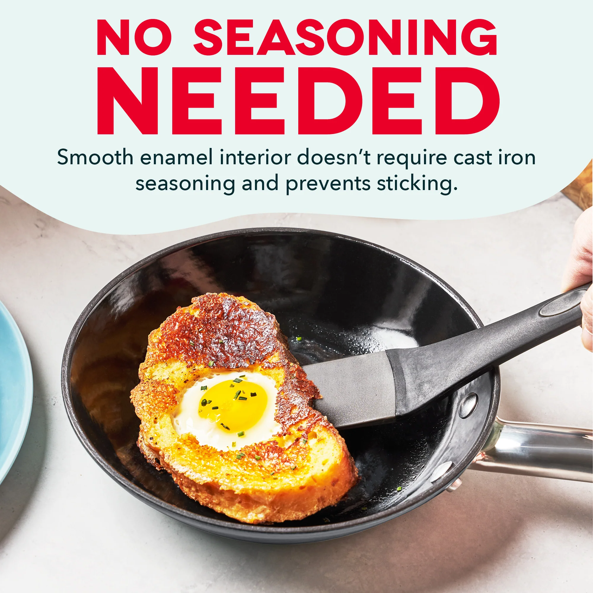 Lightweight Cast Iron Nonstick Pans - Image 8